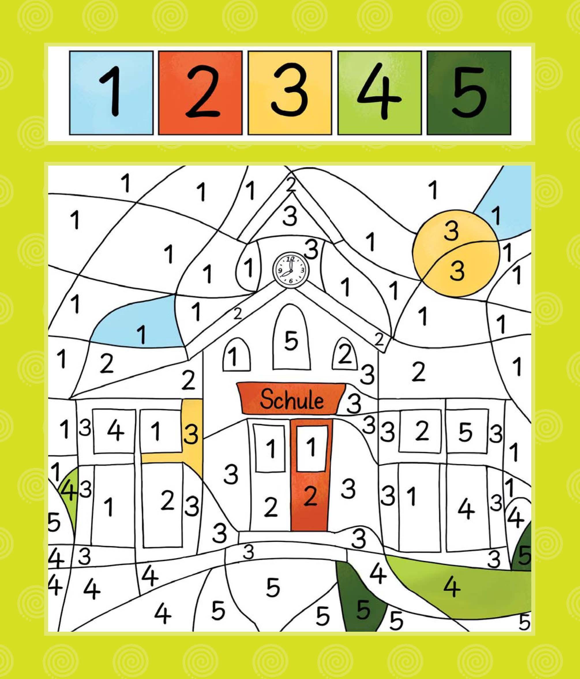 Beispielinhalt (Bild) Mein Lieblings-Block Erste Zahlen und Denkspiele