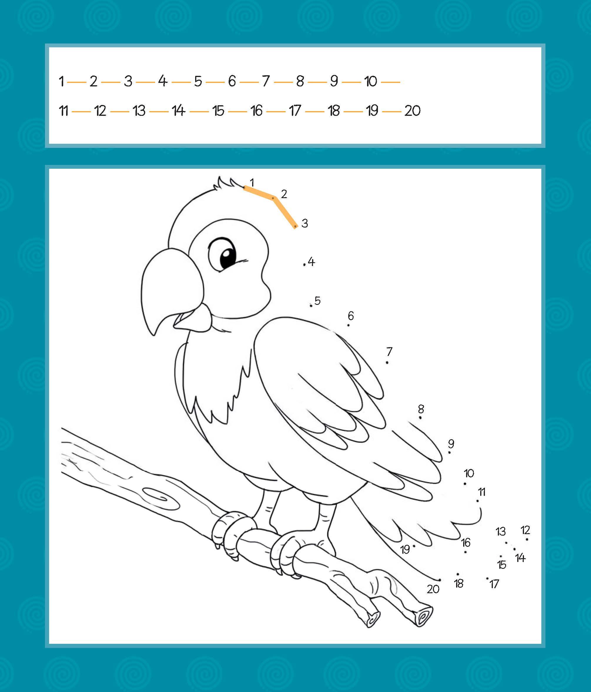 Beispielinhalt (Bild) Mein Lieblings-Block Erste Zahlen und Denkspiele