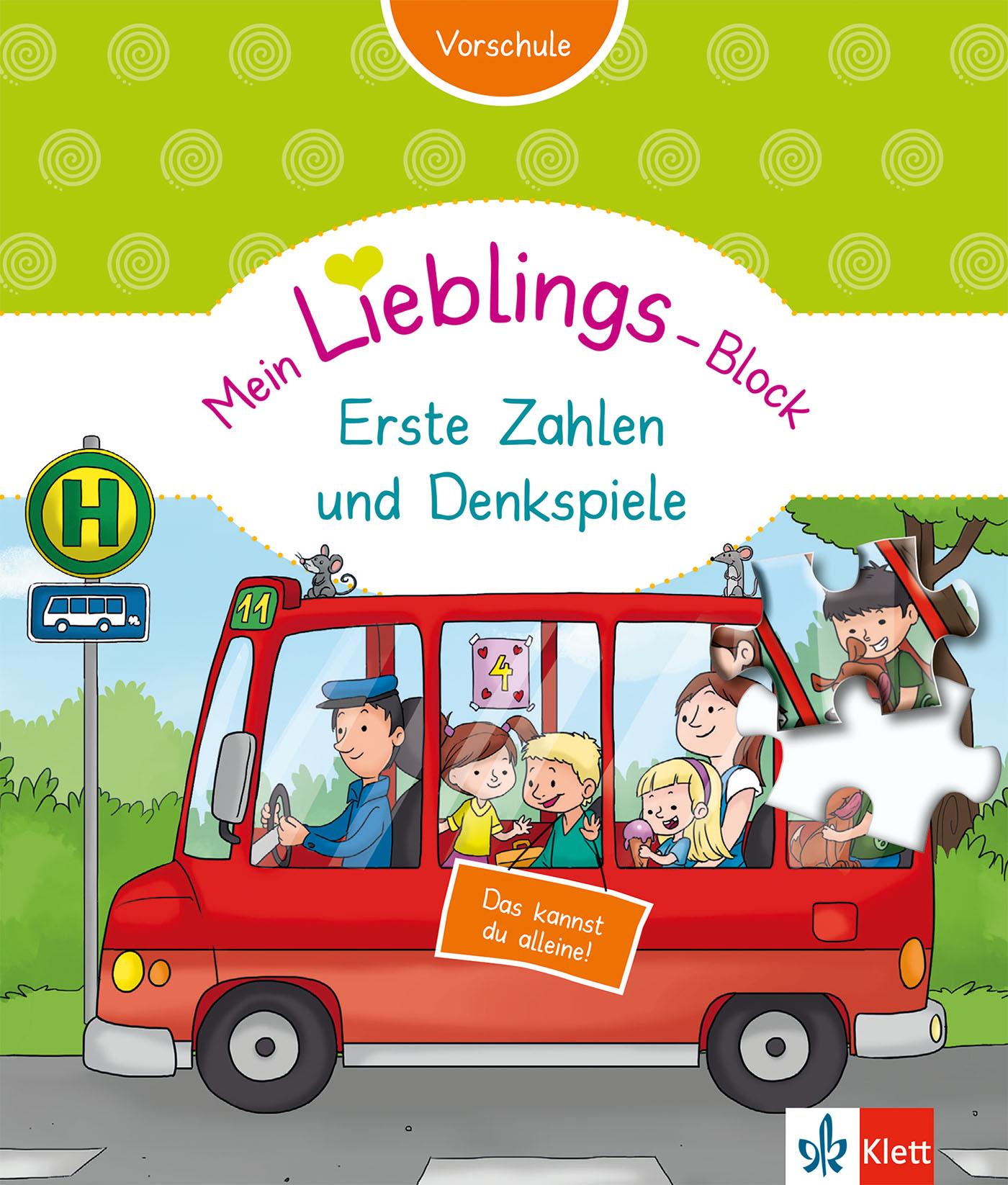 Vorderes Coverbild Mein Lieblings-Block Erste Zahlen und Denkspiele