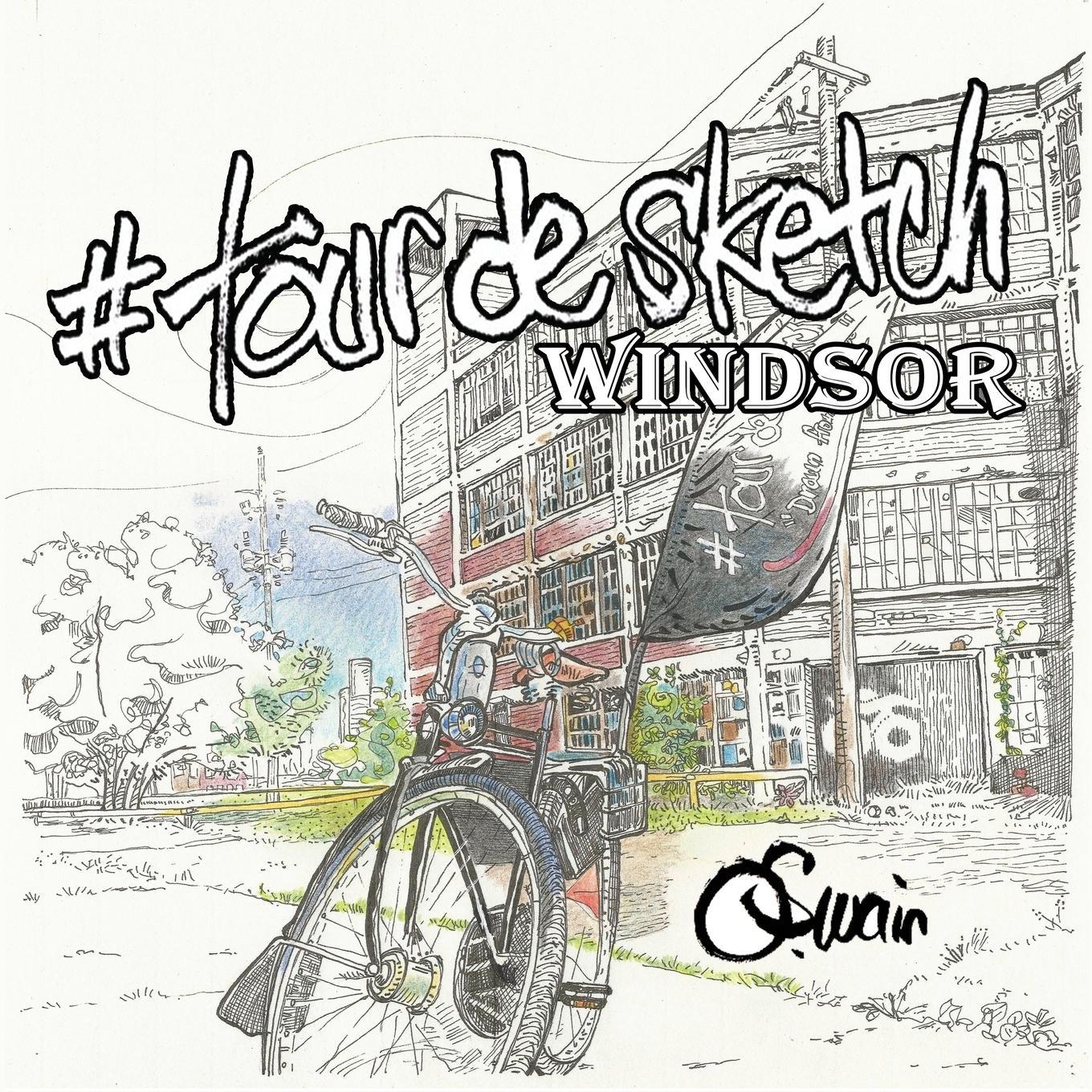 Vorderes Coverbild #tourdesketch Windsor