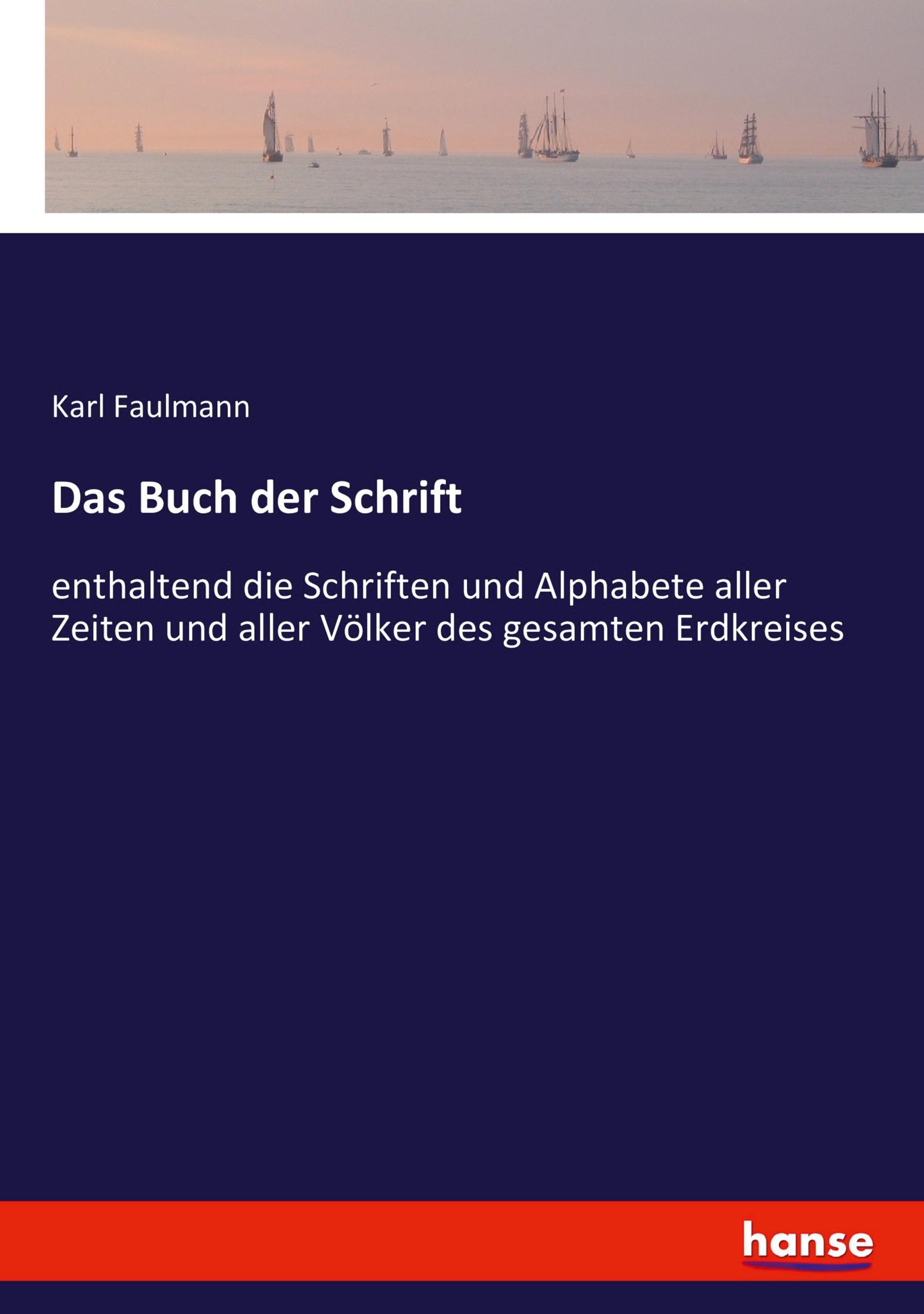 Vorderes Coverbild Das Buch der Schrift