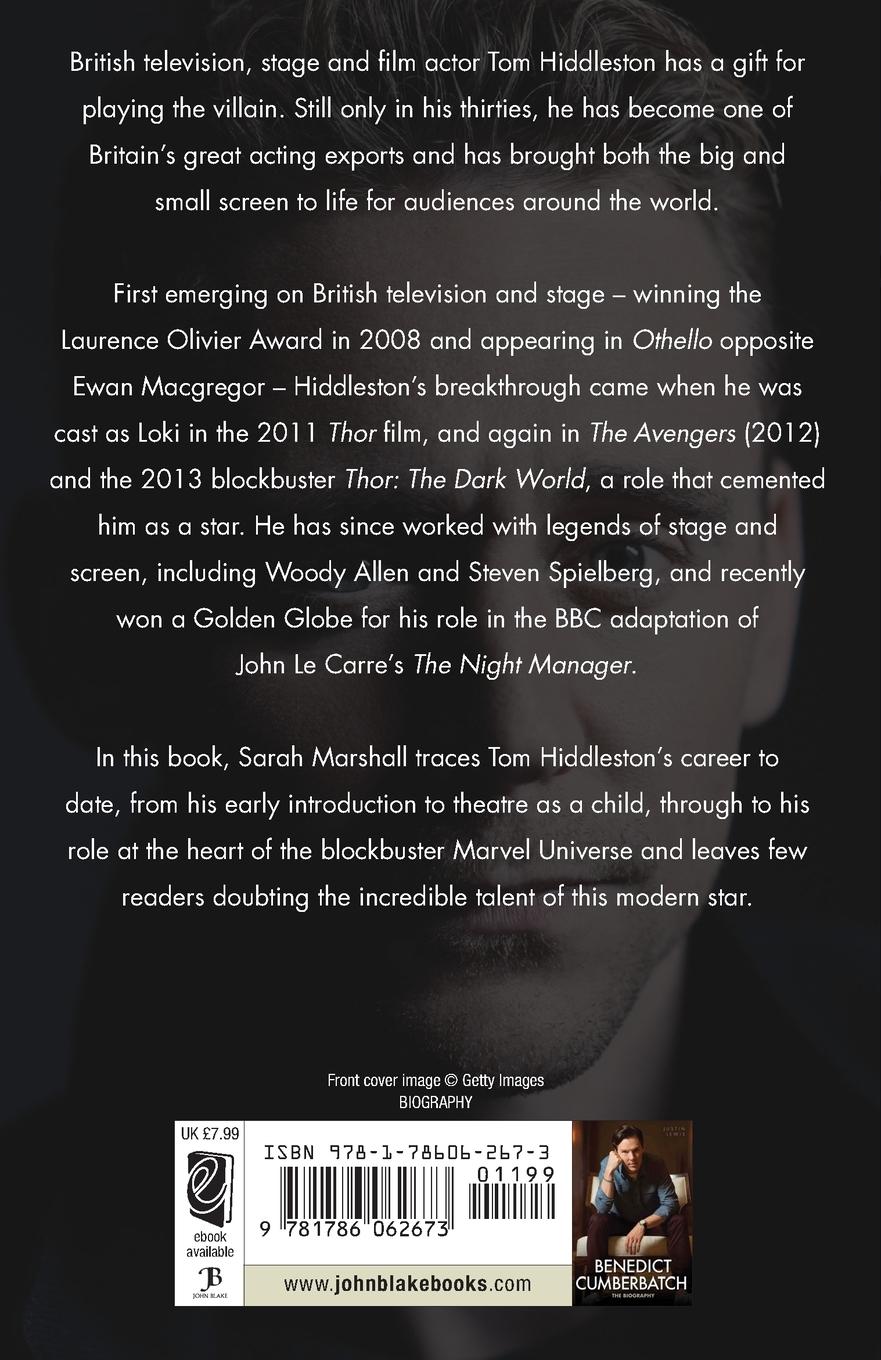 Rückseitencover Tom Hiddleston - The Biography