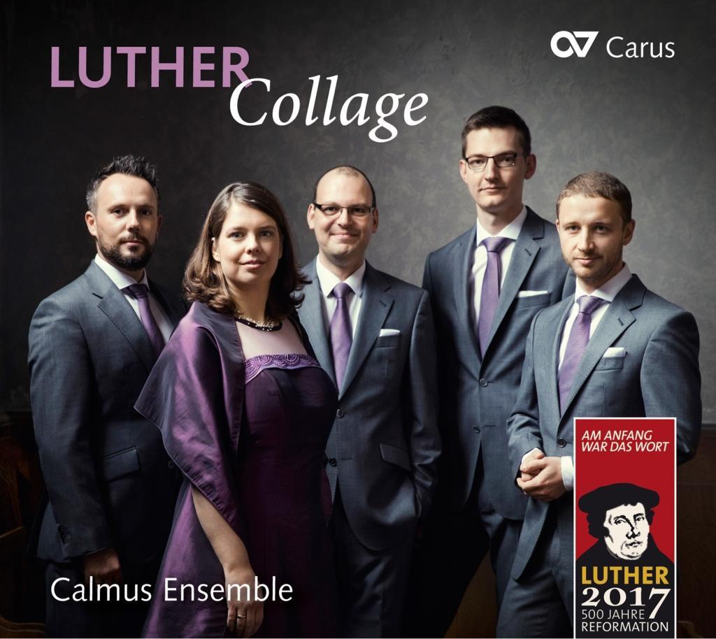 Vorderes Coverbild Luther Collage-Luthers Lieder