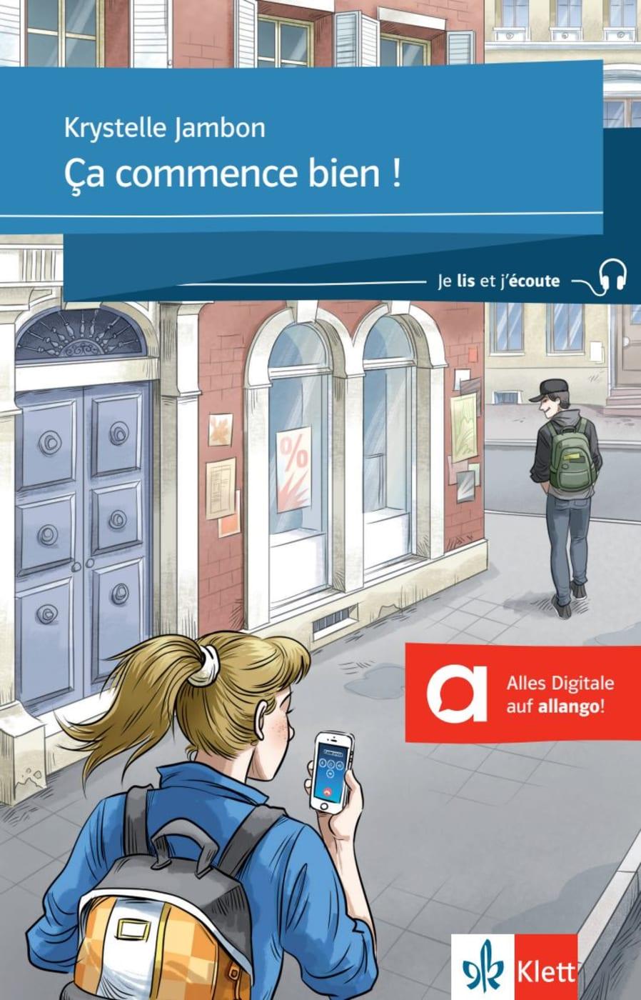 Vorderes Coverbild Ça commence bien! Buch + Klett-Augmented