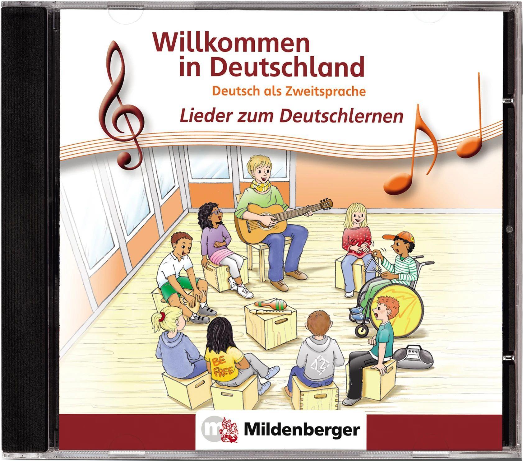 Vorderes Coverbild Willkommen in Deutschland - Lieder zum Deutschlernen, CD