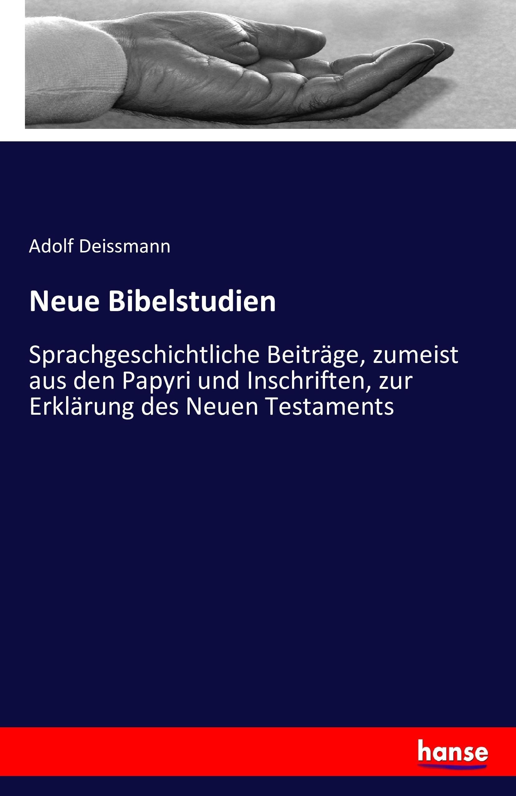 Vorderes Coverbild Neue Bibelstudien