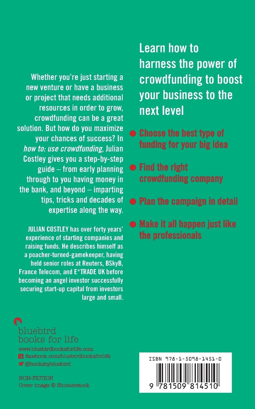 Rückseitencover How To Use Crowdfunding
