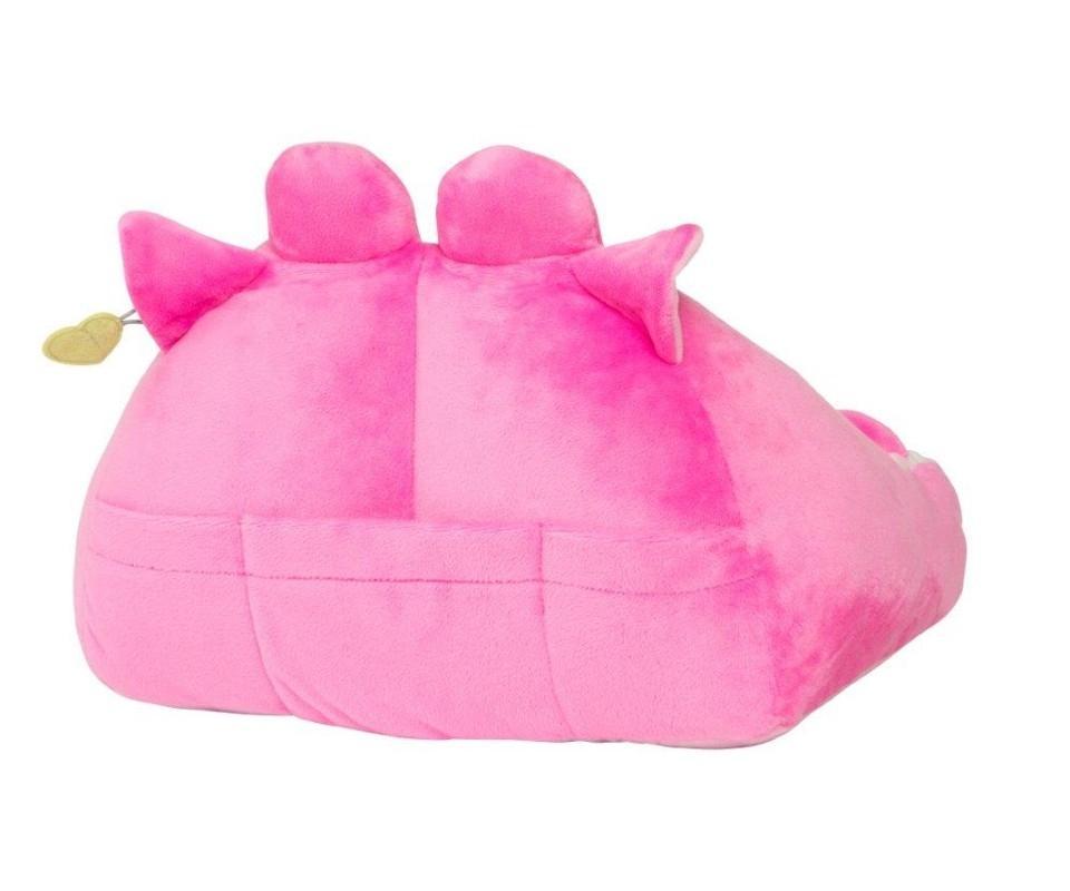 Beispielinhalt (Bild) Bookmonster Katze | Lesekissen für Bücher und Tablets | Buchständer | Tablethalter | Lesehillfe | Deutsche Ausgabe