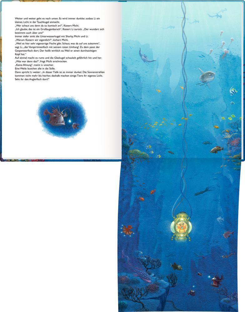 Beispielinhalt (Bild) Käpt'n Sharky und der Schatz in der Tiefsee