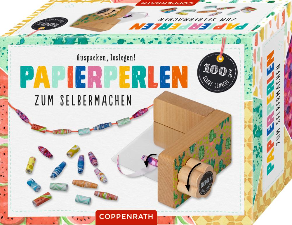 Vorderes Coverbild Papierperlen zum Selbermachen
