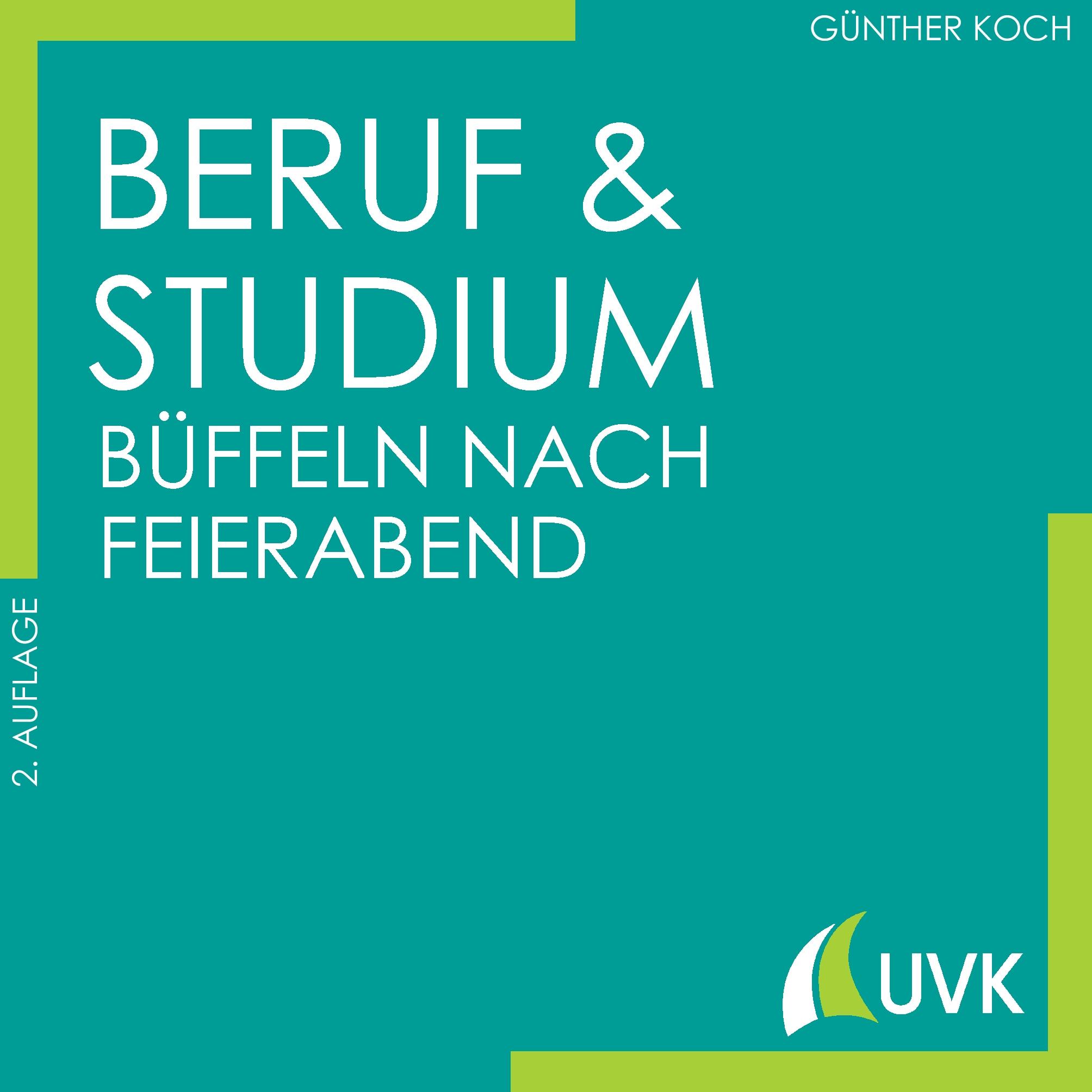 Vorderes Coverbild Beruf und Studium