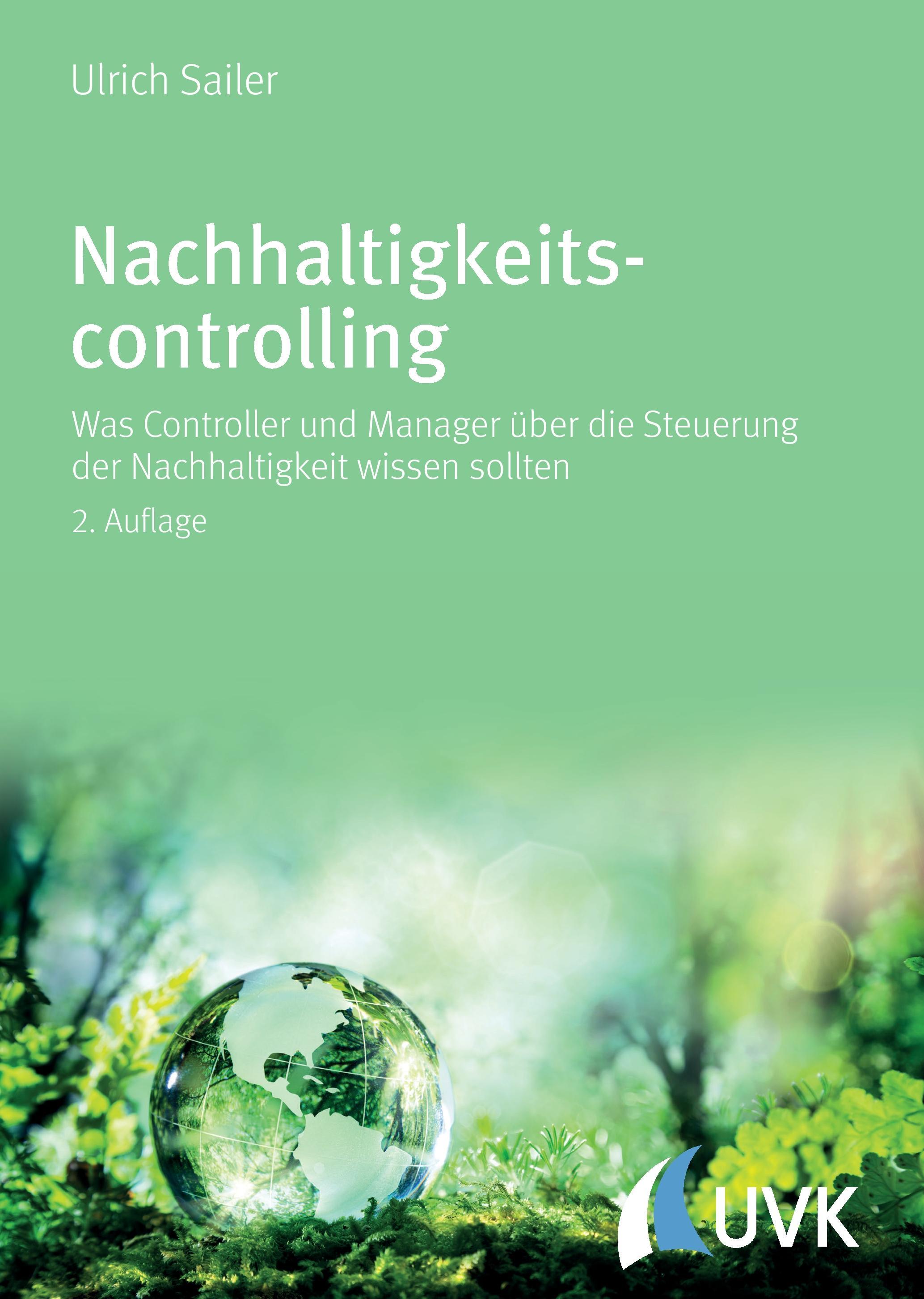 Vorderes Coverbild Nachhaltigkeitscontrolling
