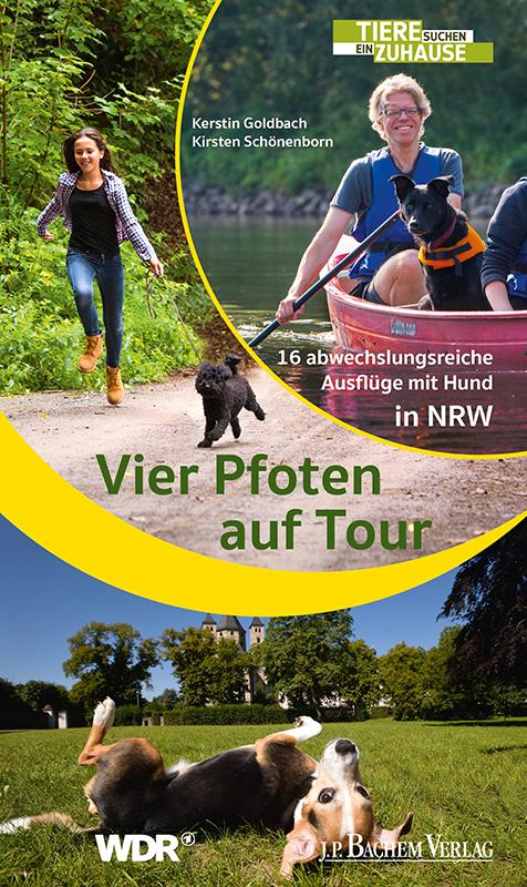 Vorderes Coverbild Vier Pfoten auf Tour