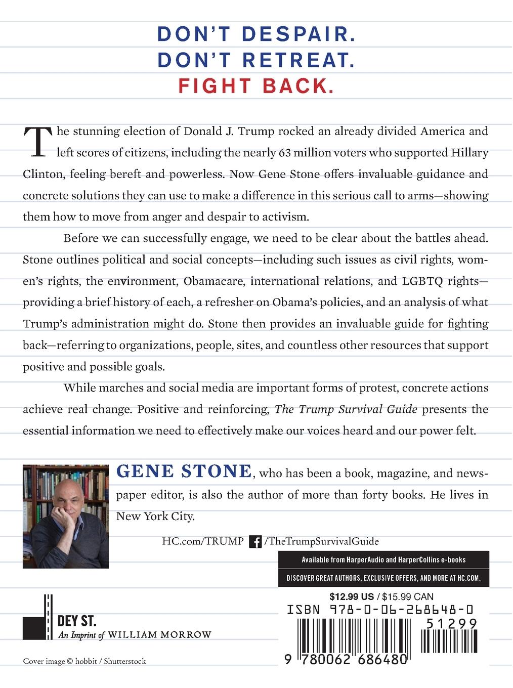 Rückseitencover The Trump Survival Guide