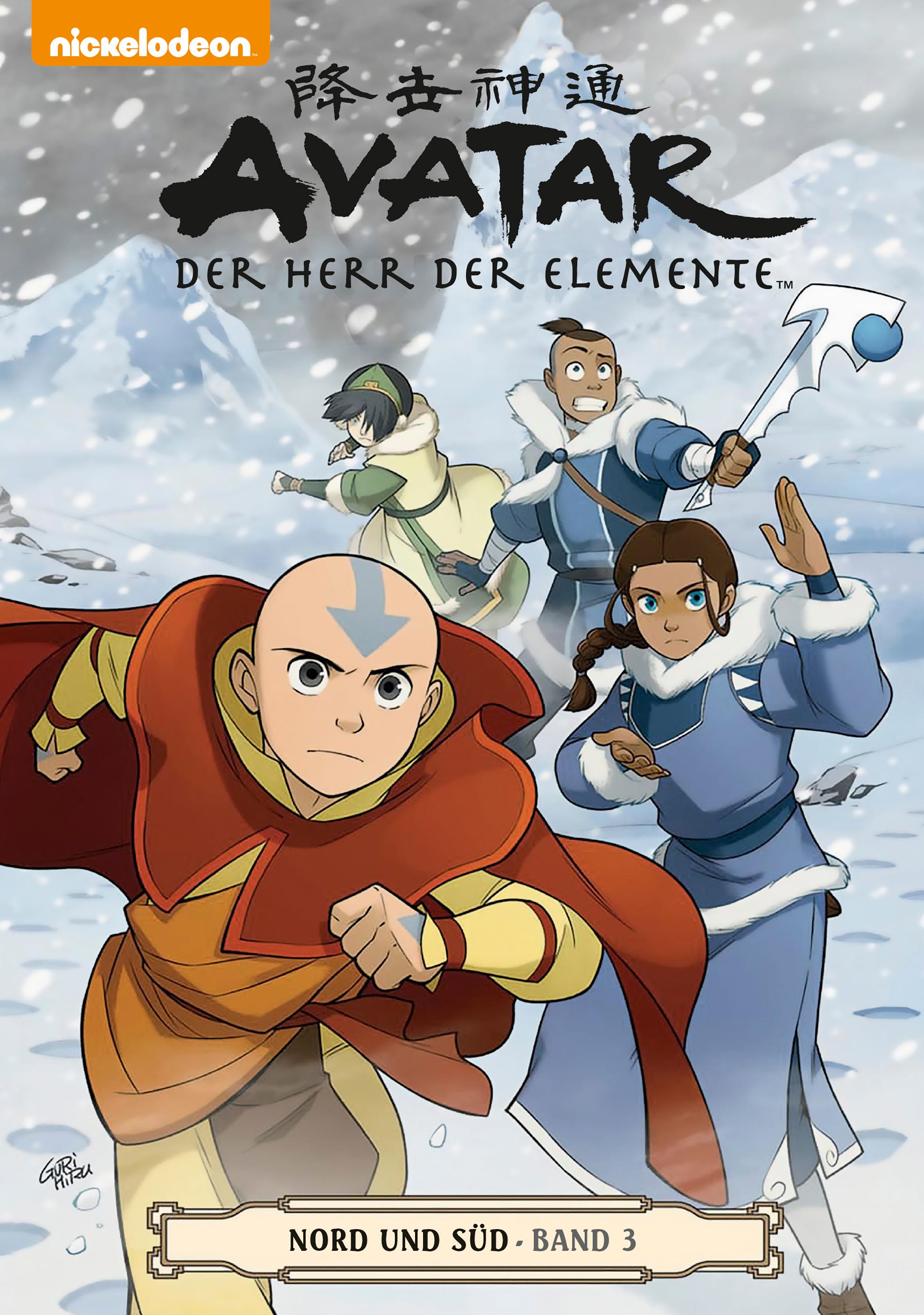 Vorderes Coverbild Avatar: Der Herr der Elemente Comicband 16