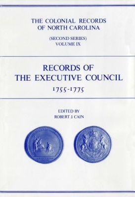 Vorderes Coverbild The Colonial Records of North Carolina, Volume 9