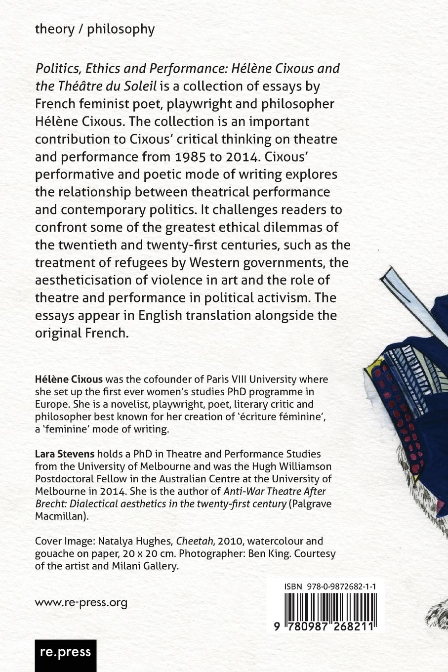 Rückseitencover Politics, Ethics and Performance