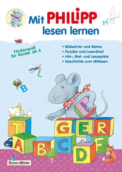 Vorderes Coverbild Mit Philipp lesen lernen