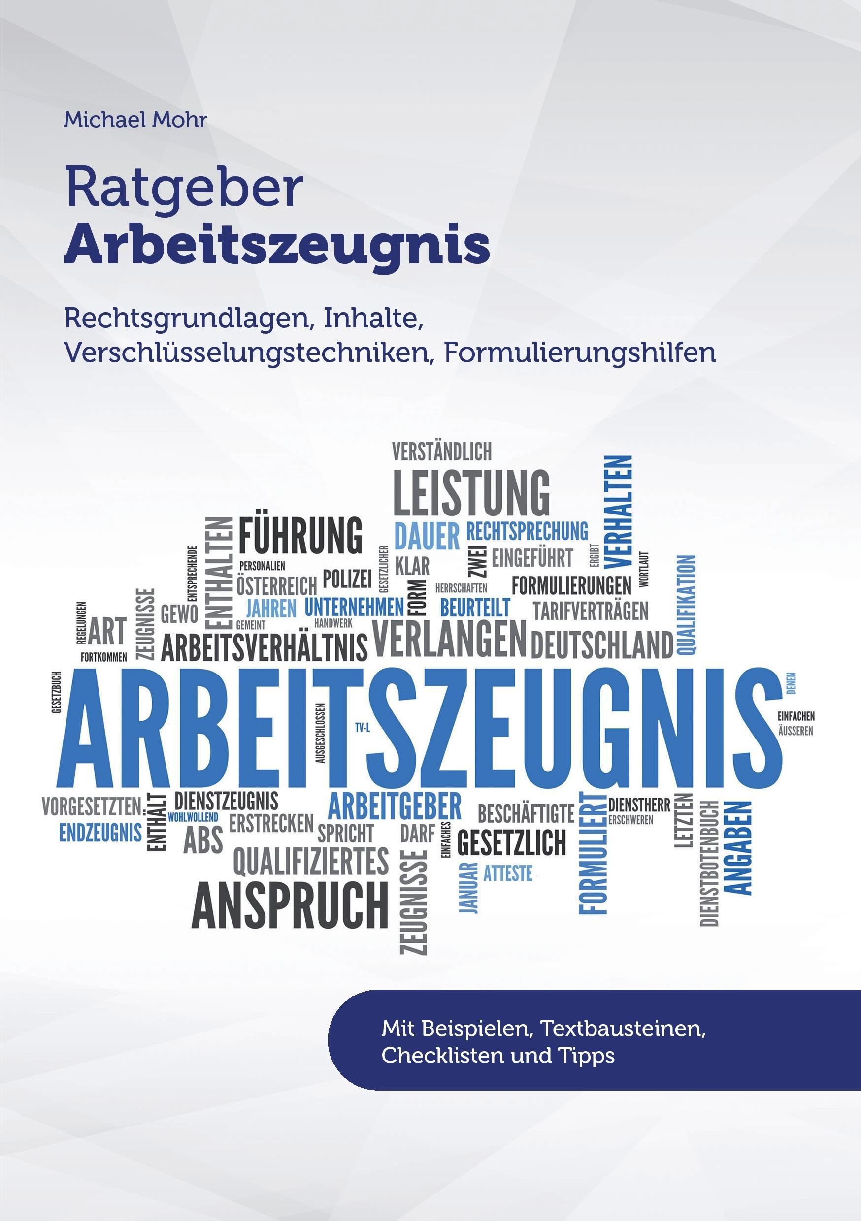 Vorderes Coverbild Ratgeber Arbeitszeugnis