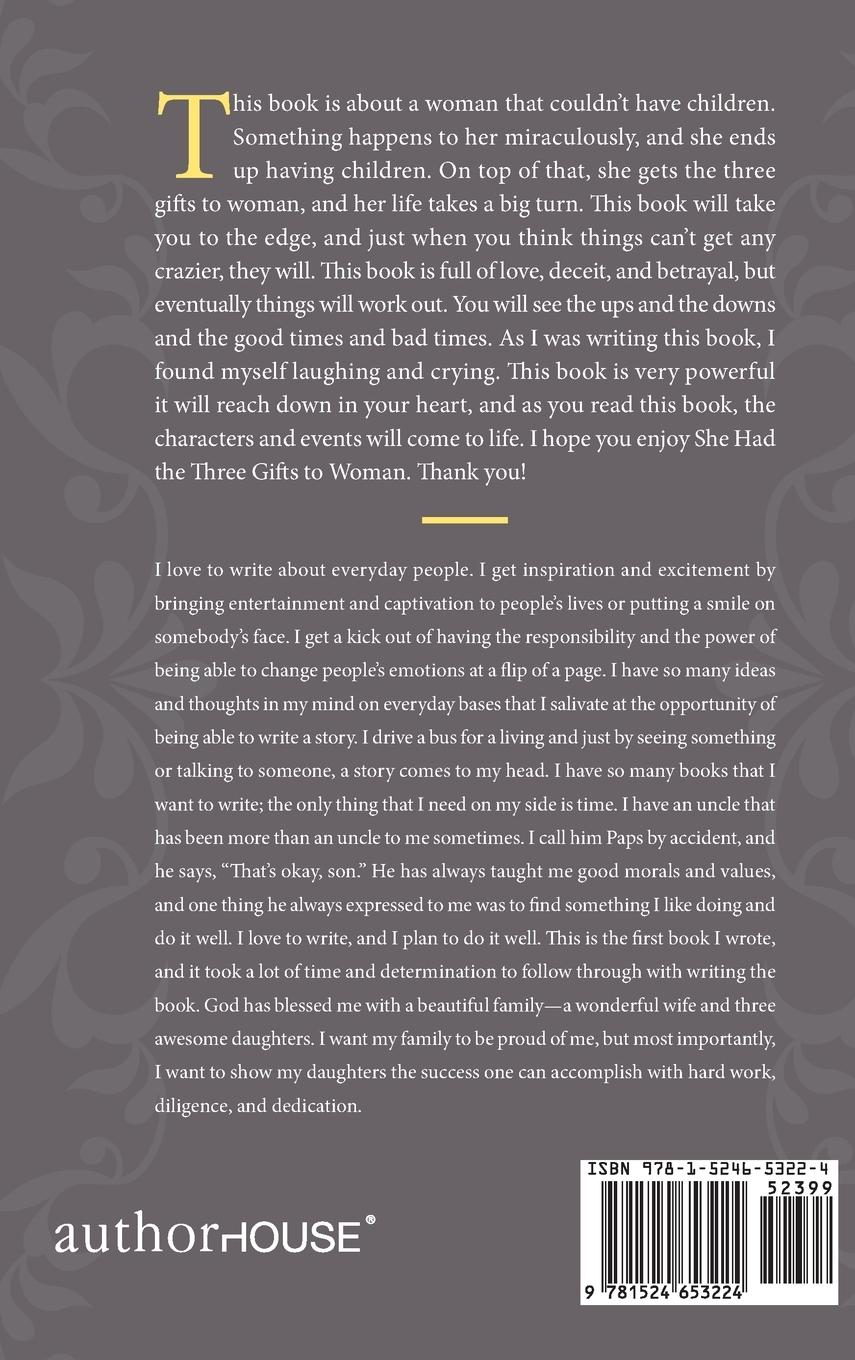 Rückseitencover She Had the Three Gifts to Woman!