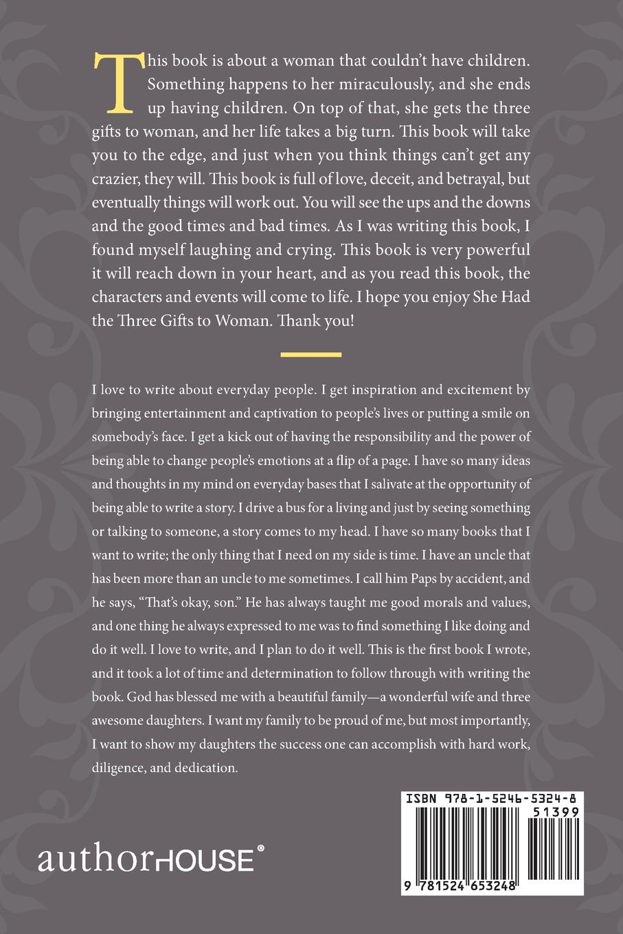 Rückseitencover She Had the Three Gifts to Woman!