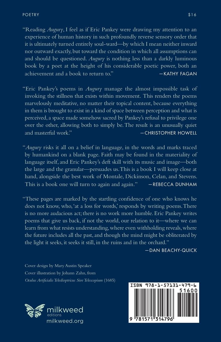 Rückseitencover Augury