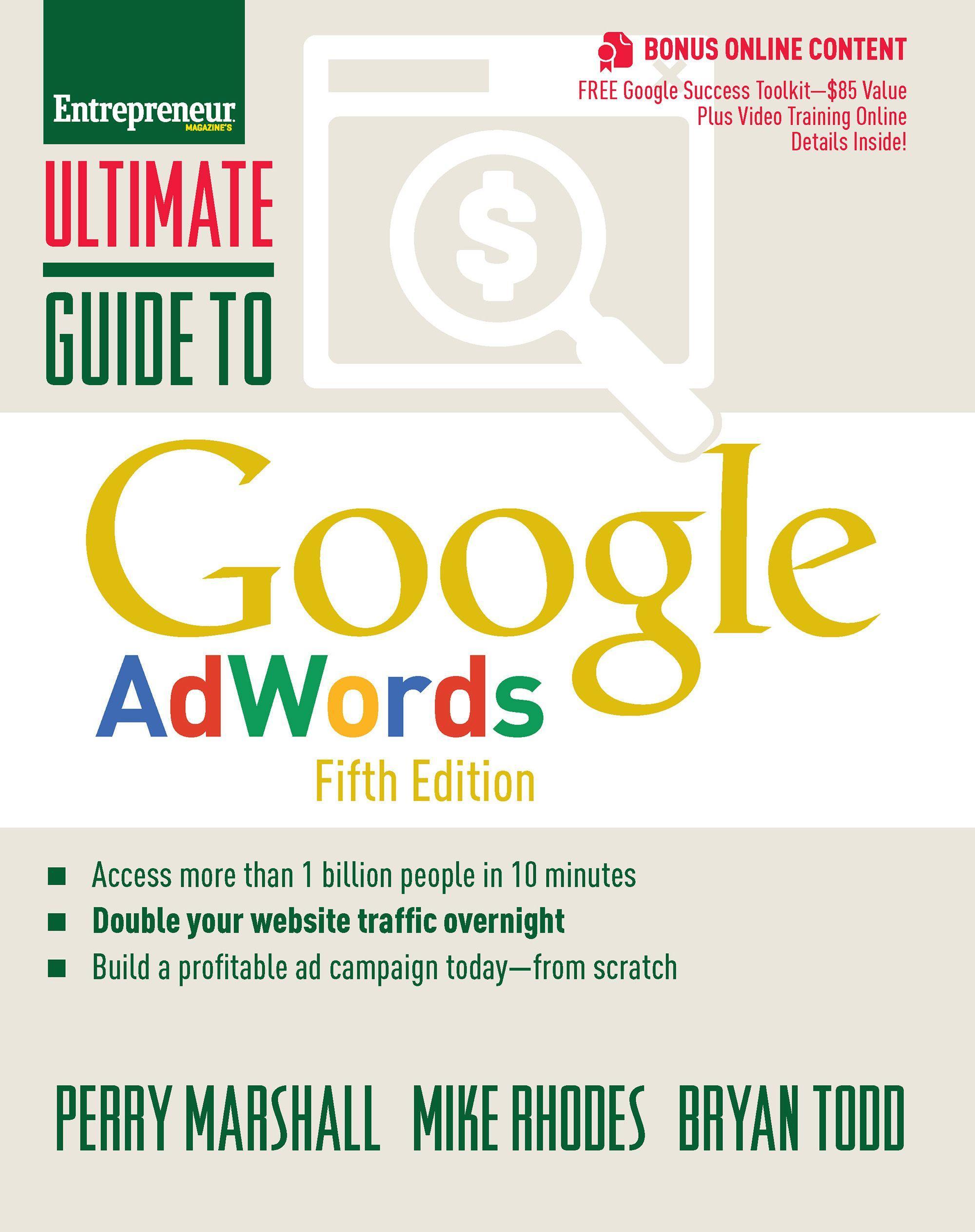 Vorderes Coverbild Ultimate Guide to Google Adwords