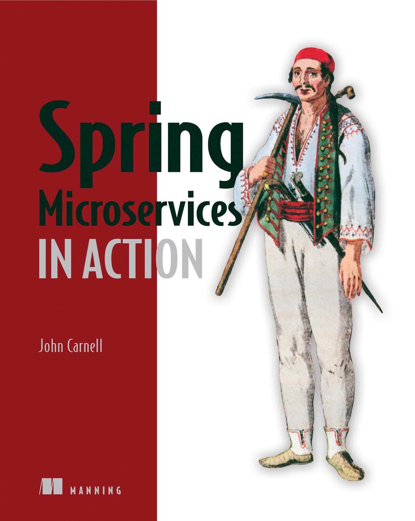 Vorderes Coverbild Spring Microservices in Action