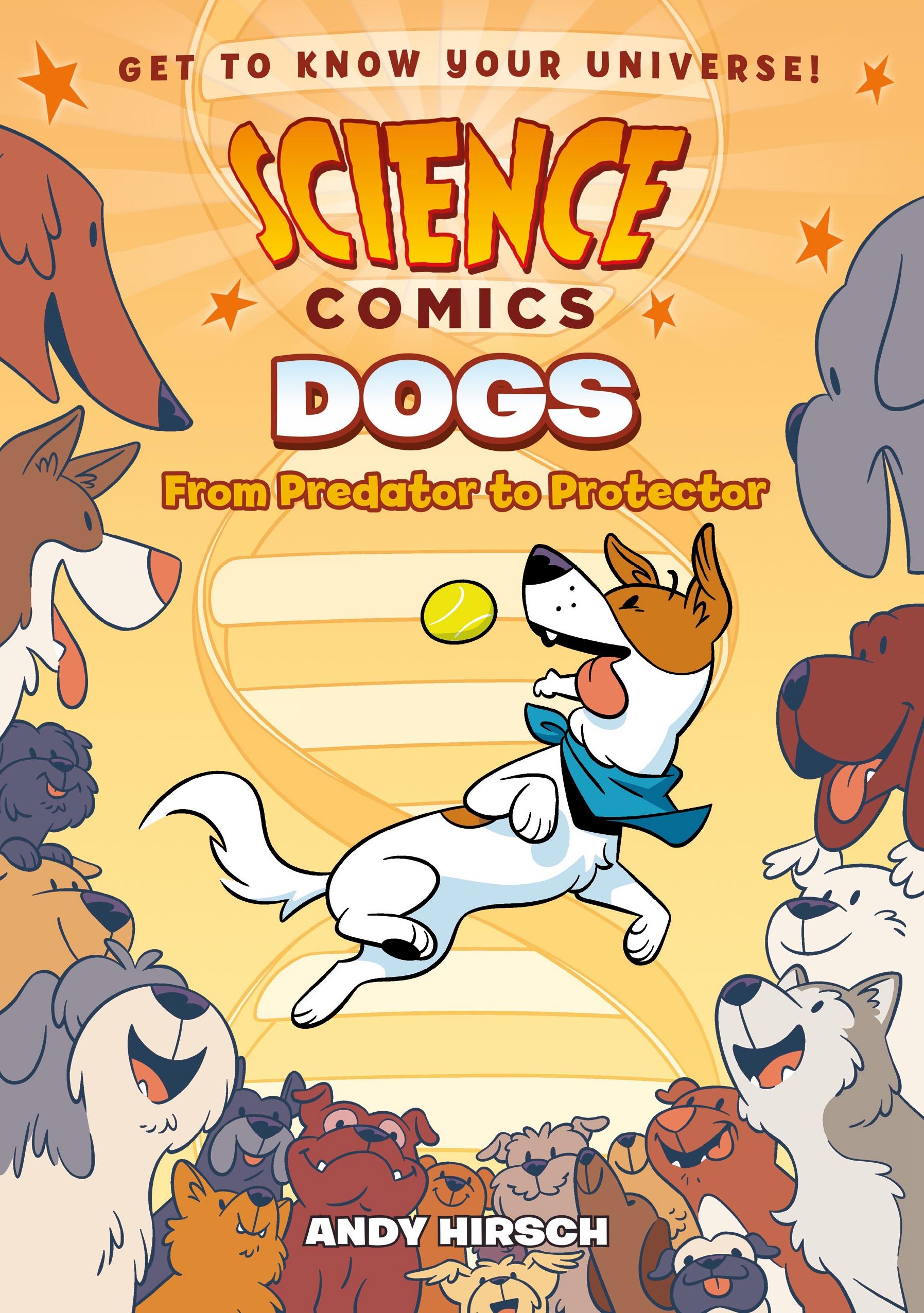 Vorderes Coverbild Science Comics: Dogs