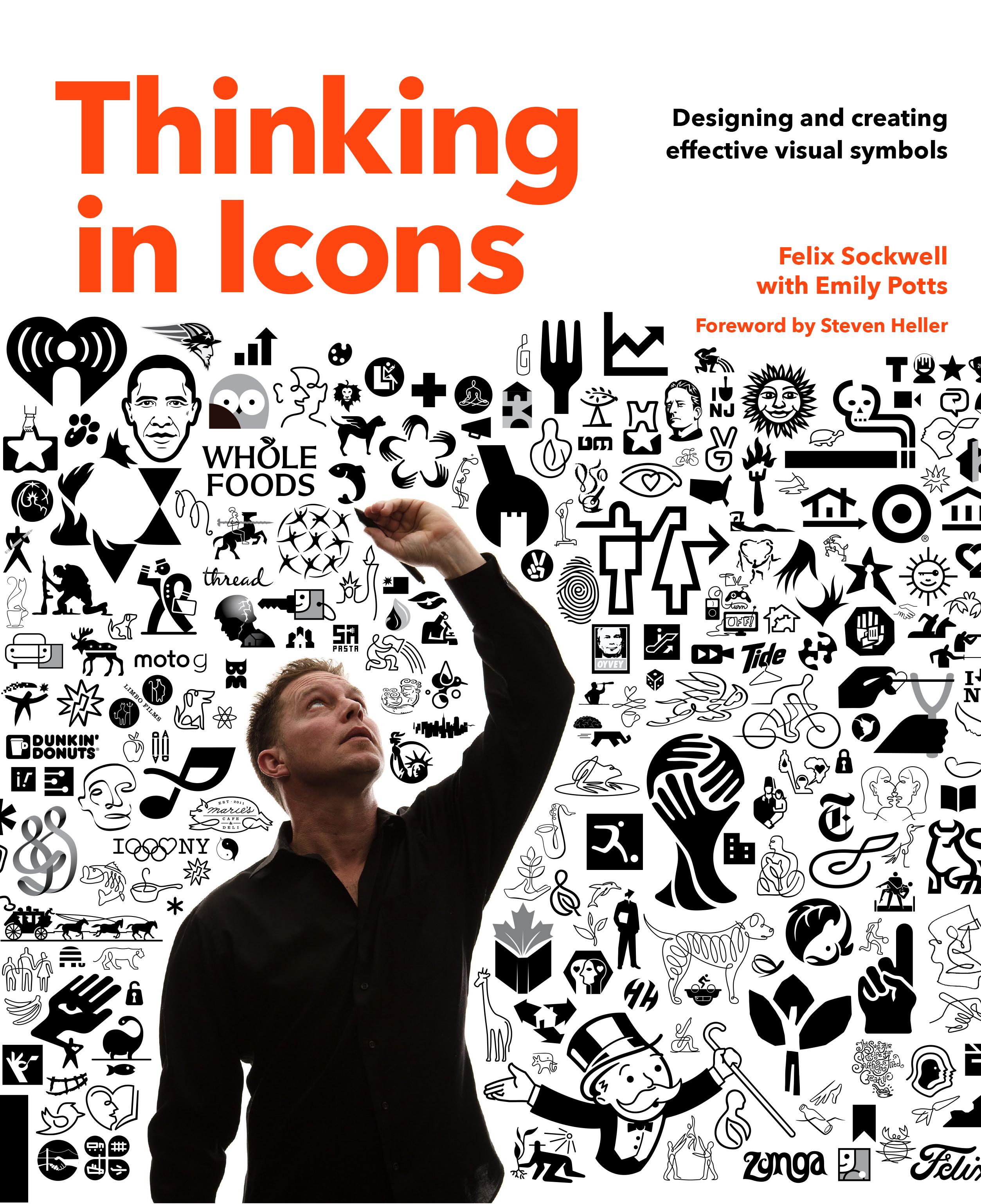 Vorderes Coverbild Thinking in Icons
