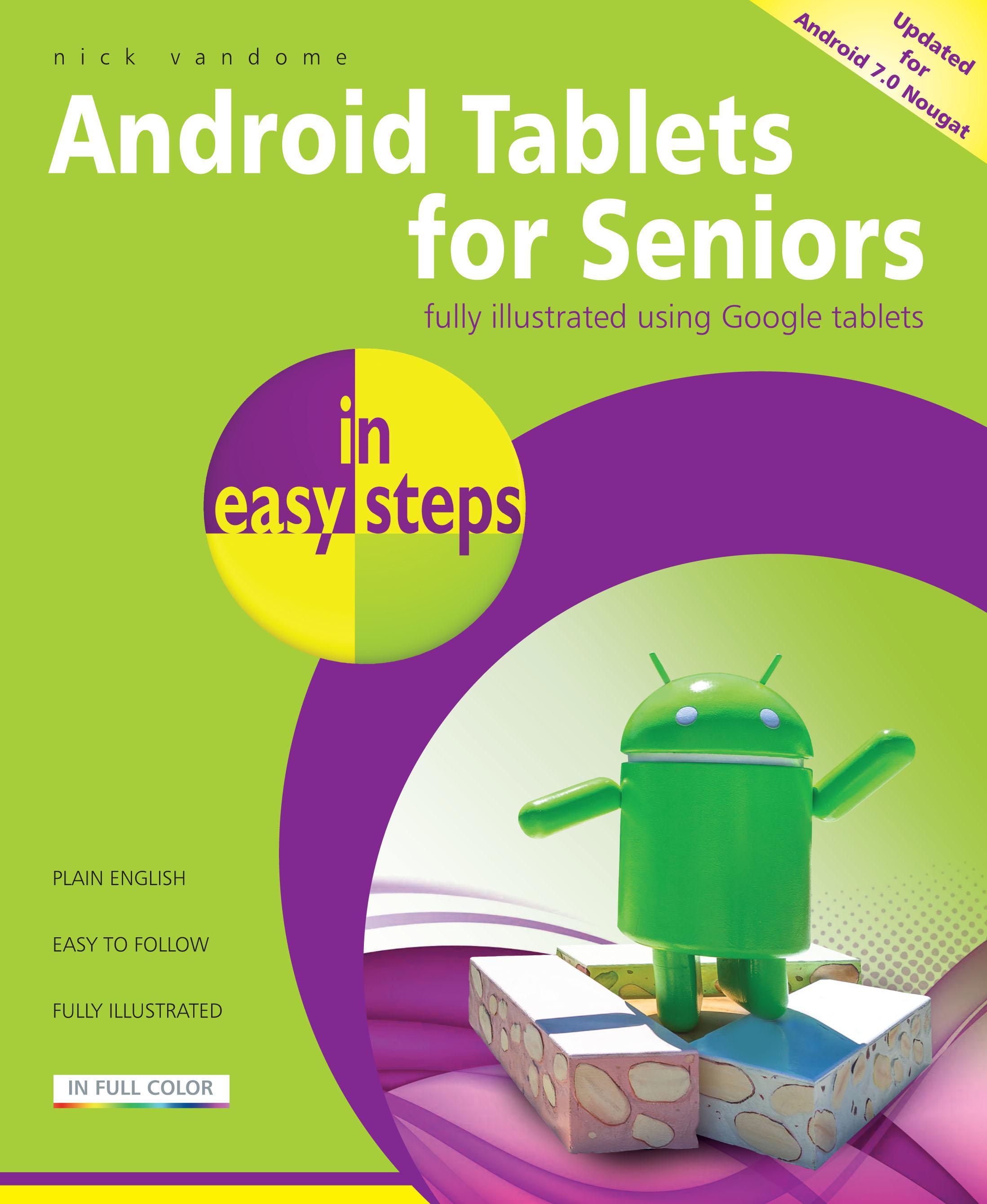 Vorderes Coverbild Android Tablets for Seniors in Easy Steps