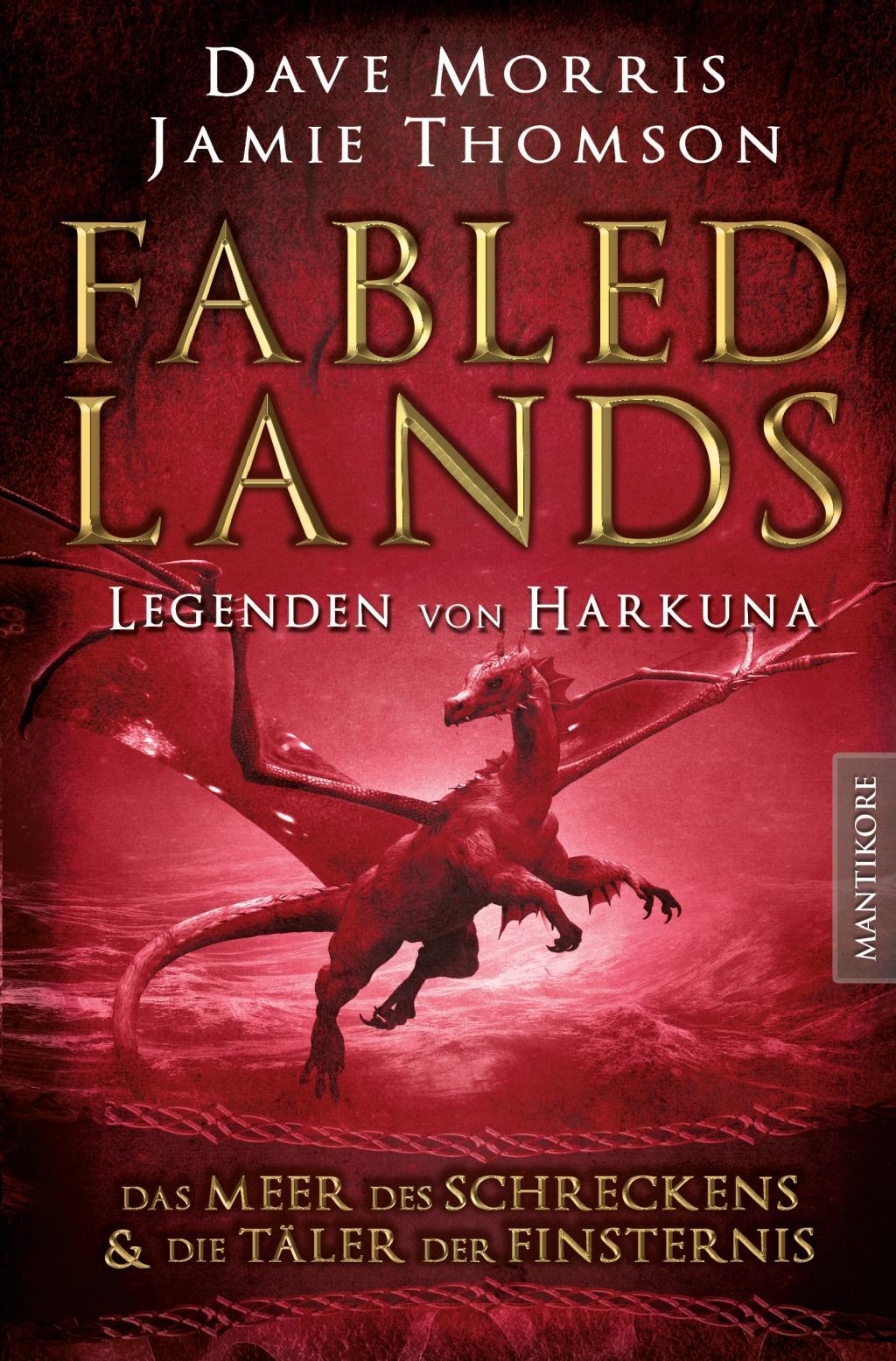 Vorderes Coverbild Fabled Lands - Die Legenden von Harkuna: Die Meere des Schreckens & Die Täler der Finsternis