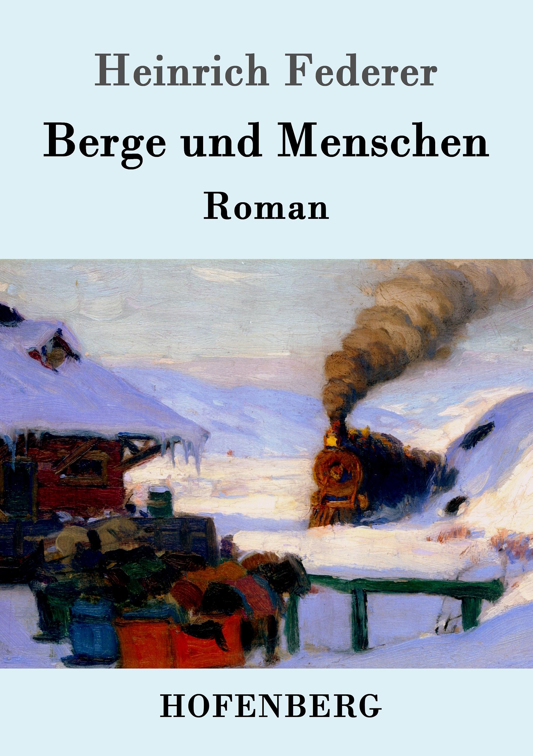 Vorderes Coverbild Berge und Menschen