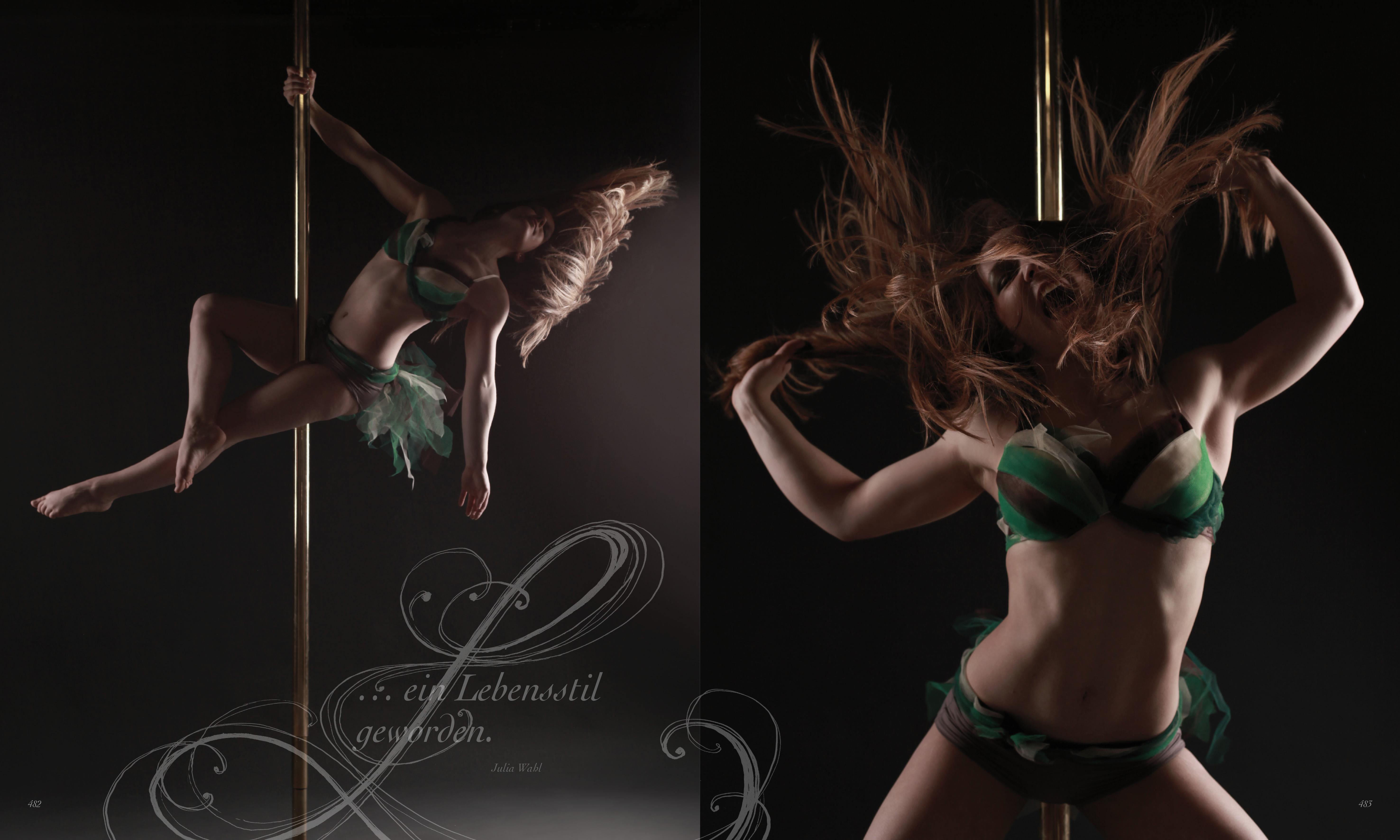Beispielinhalt (Bild) Poledance Passion - Technik, Training, Leidenschaft