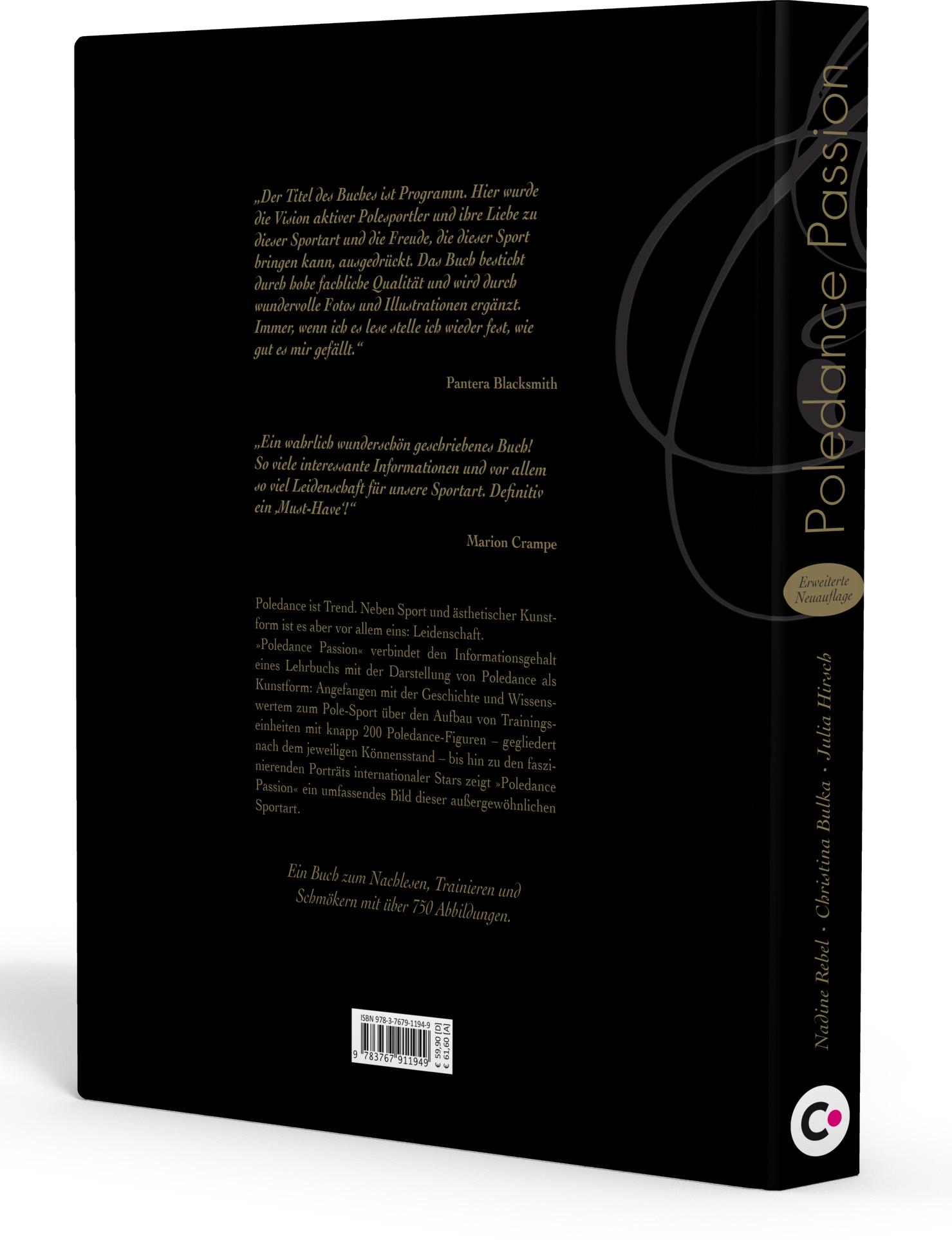 Rückseitencover Poledance Passion - Technik, Training, Leidenschaft