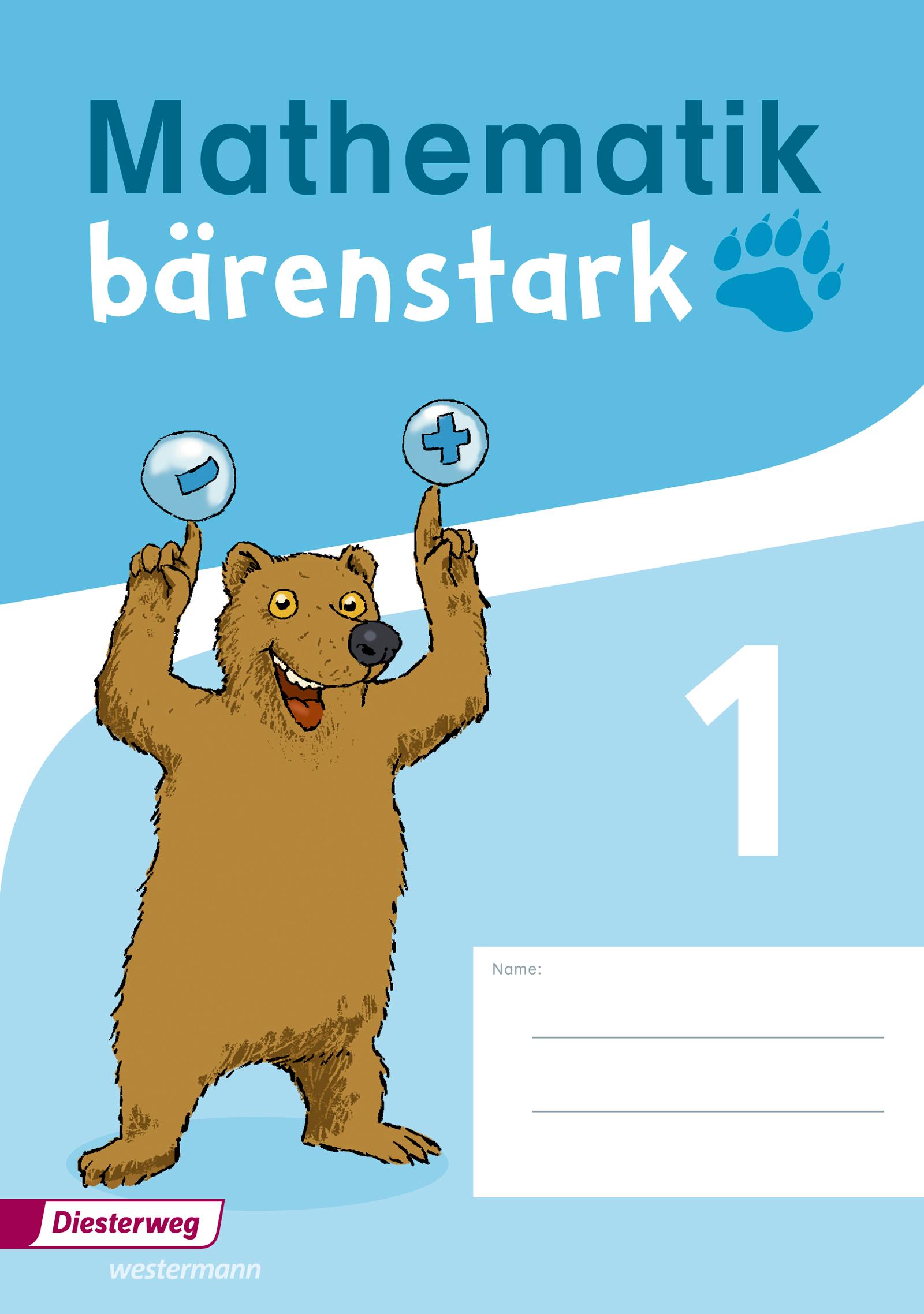 Vorderes Coverbild Mathematik bärenstark 1. Trainingsheft 1