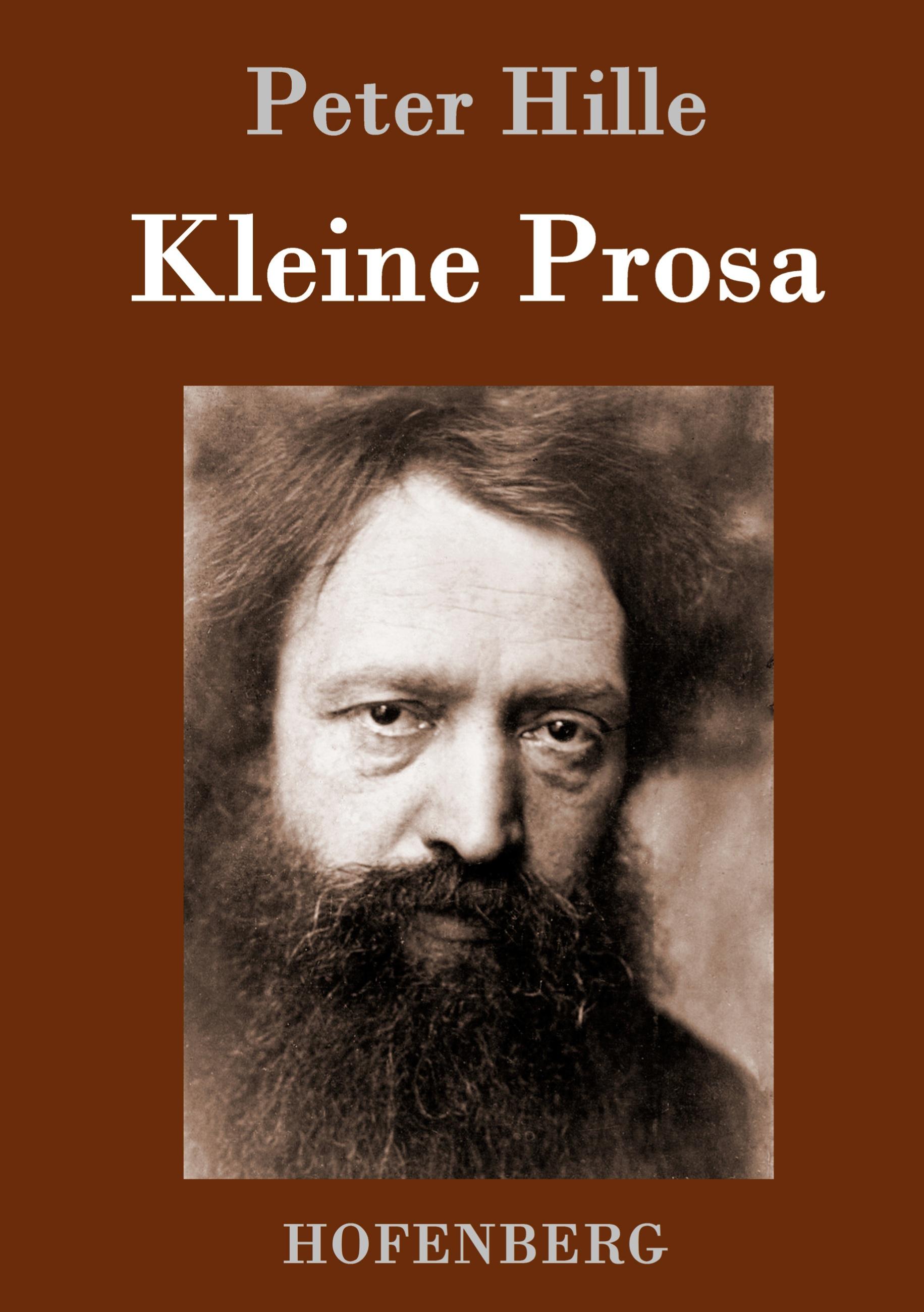 Vorderes Coverbild Kleine Prosa