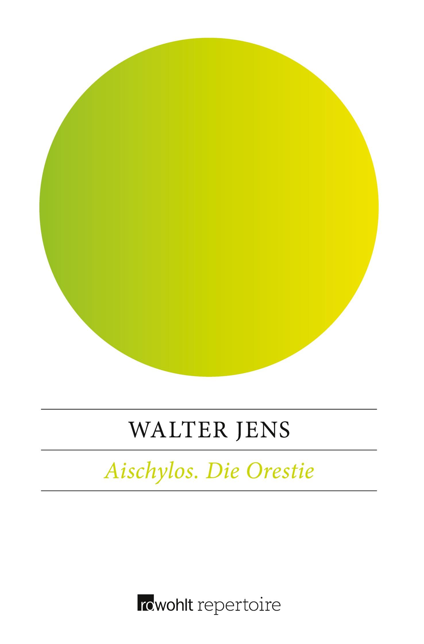 Vorderes Coverbild Aischylos / Die Orestie