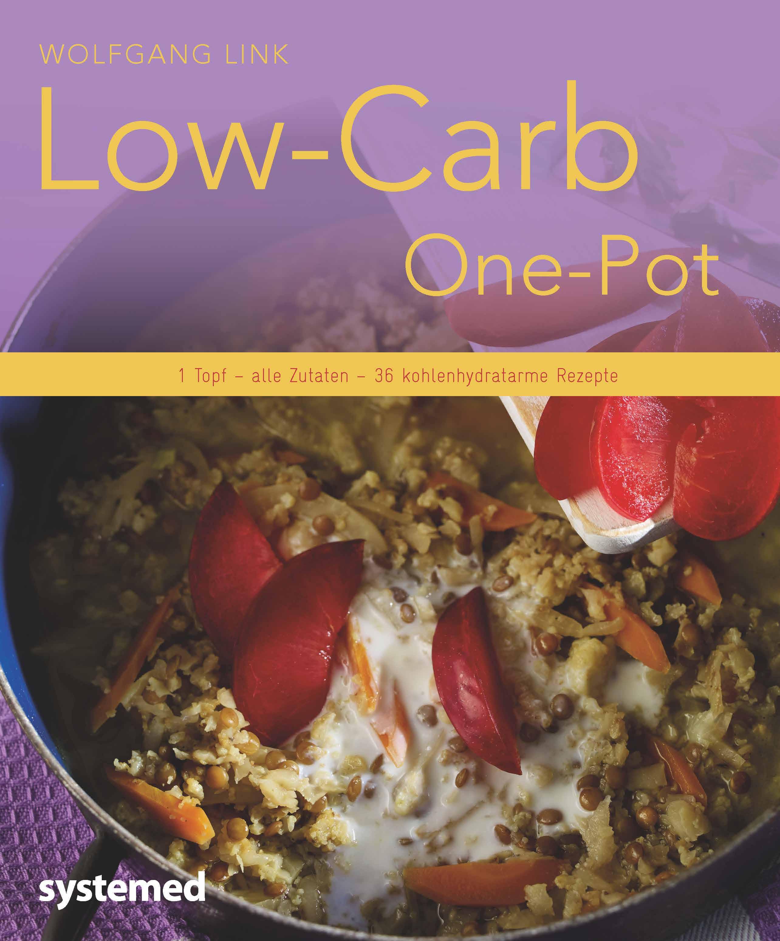 Vorderes Coverbild Low-Carb-One-Pot