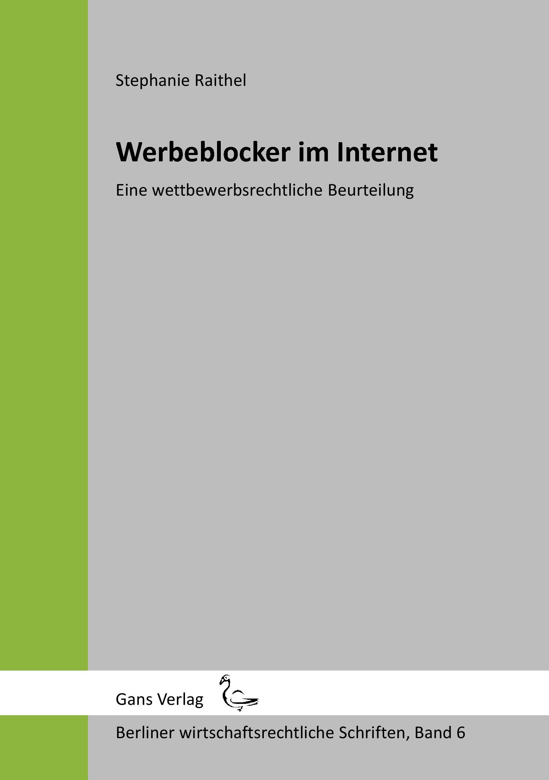 Vorderes Coverbild Werbeblocker im Internet