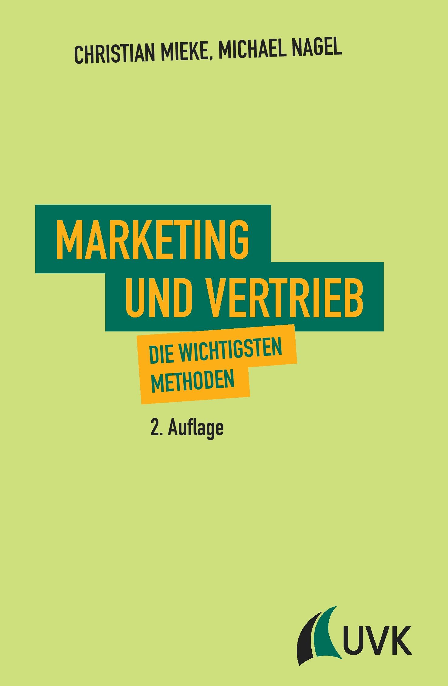 Vorderes Coverbild Marketing und Vertrieb