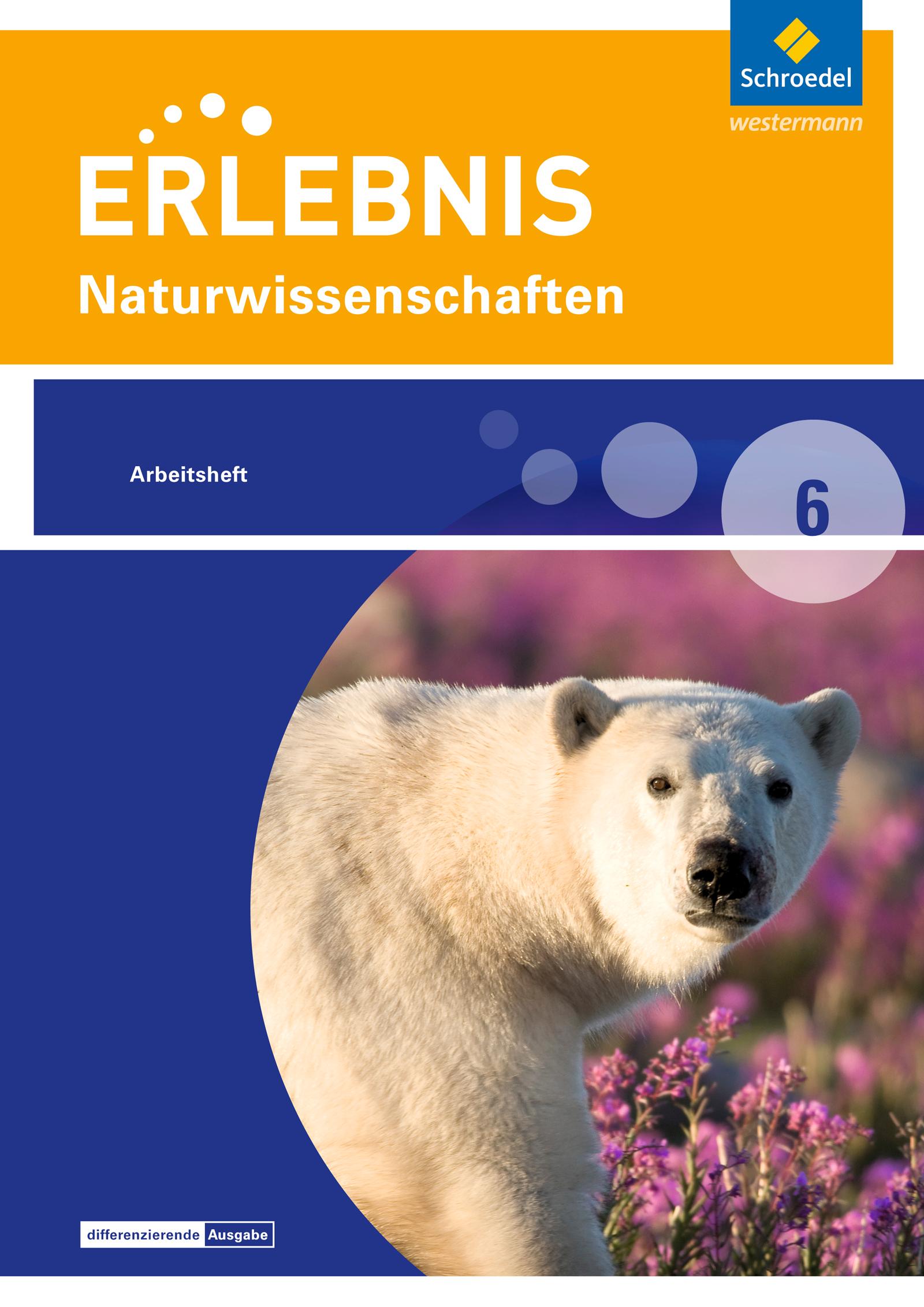 Vorderes Coverbild Erlebnis Naturwissenschaften 6. Arbeitsheft.- Differenzierende Ausgabe 2016 für Berlin und Brandenburg