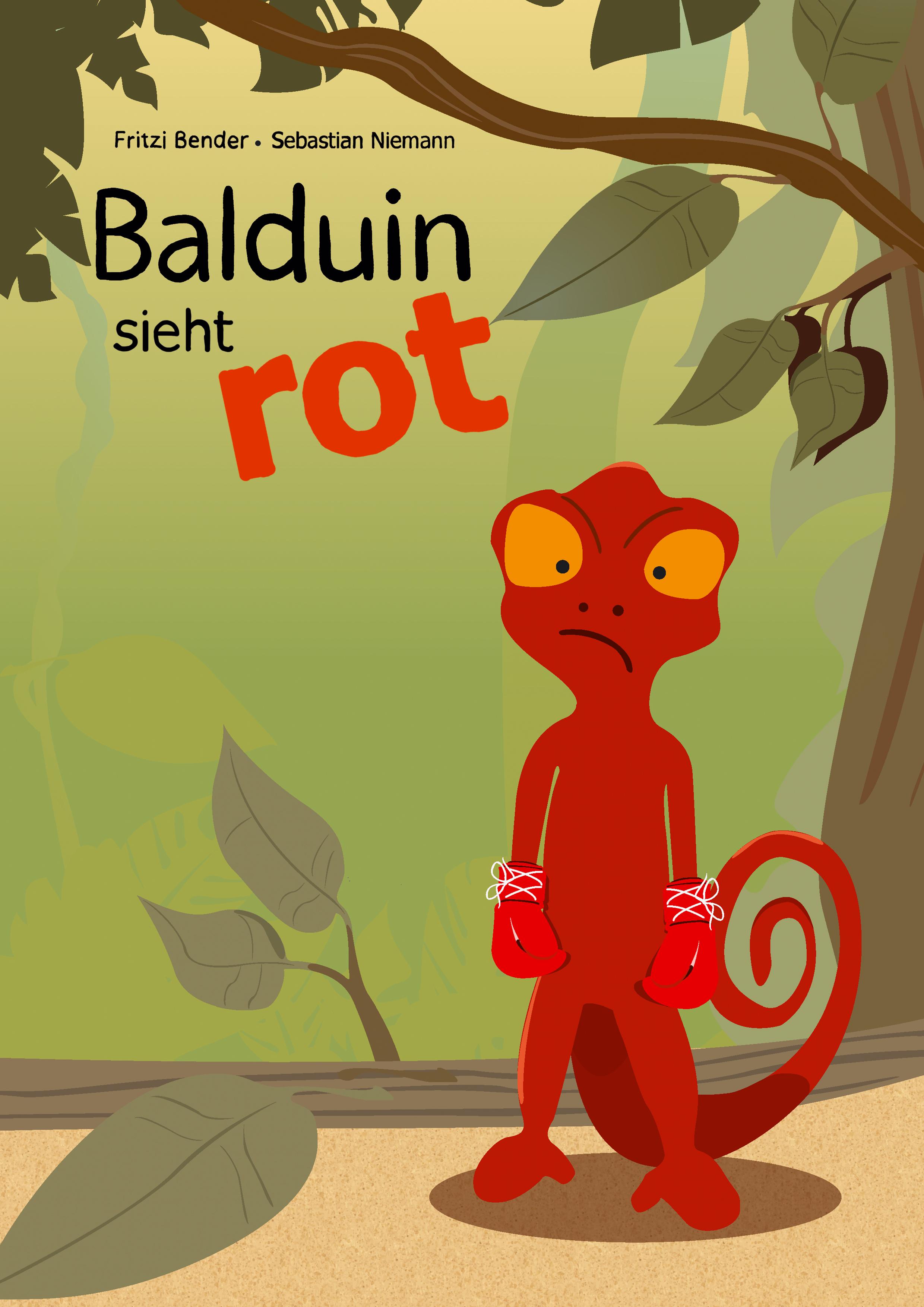 Vorderes Coverbild Balduin sieht rot