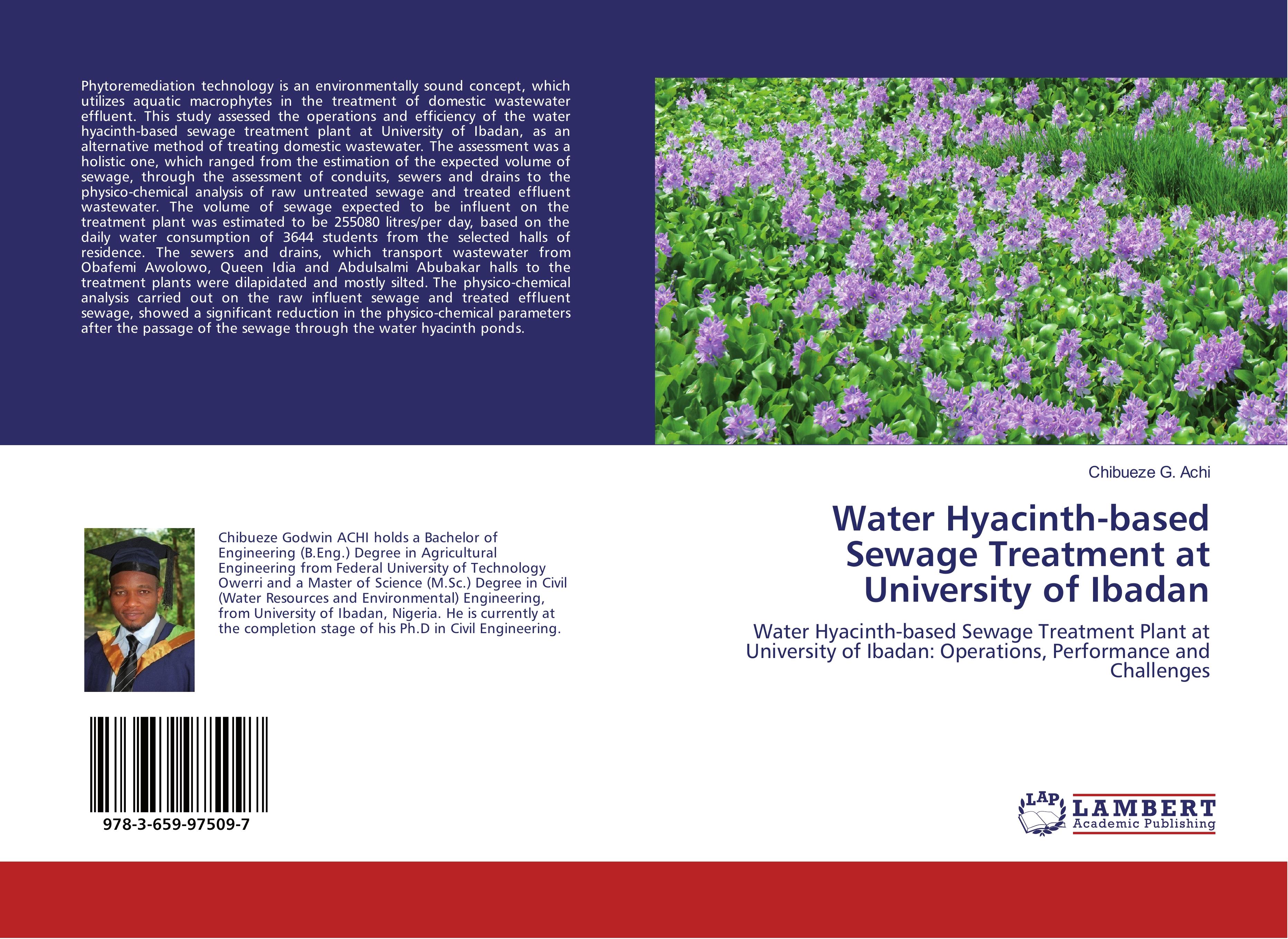 Vorderes Coverbild Water Hyacinth-based Sewage Treatment at University of Ibadan