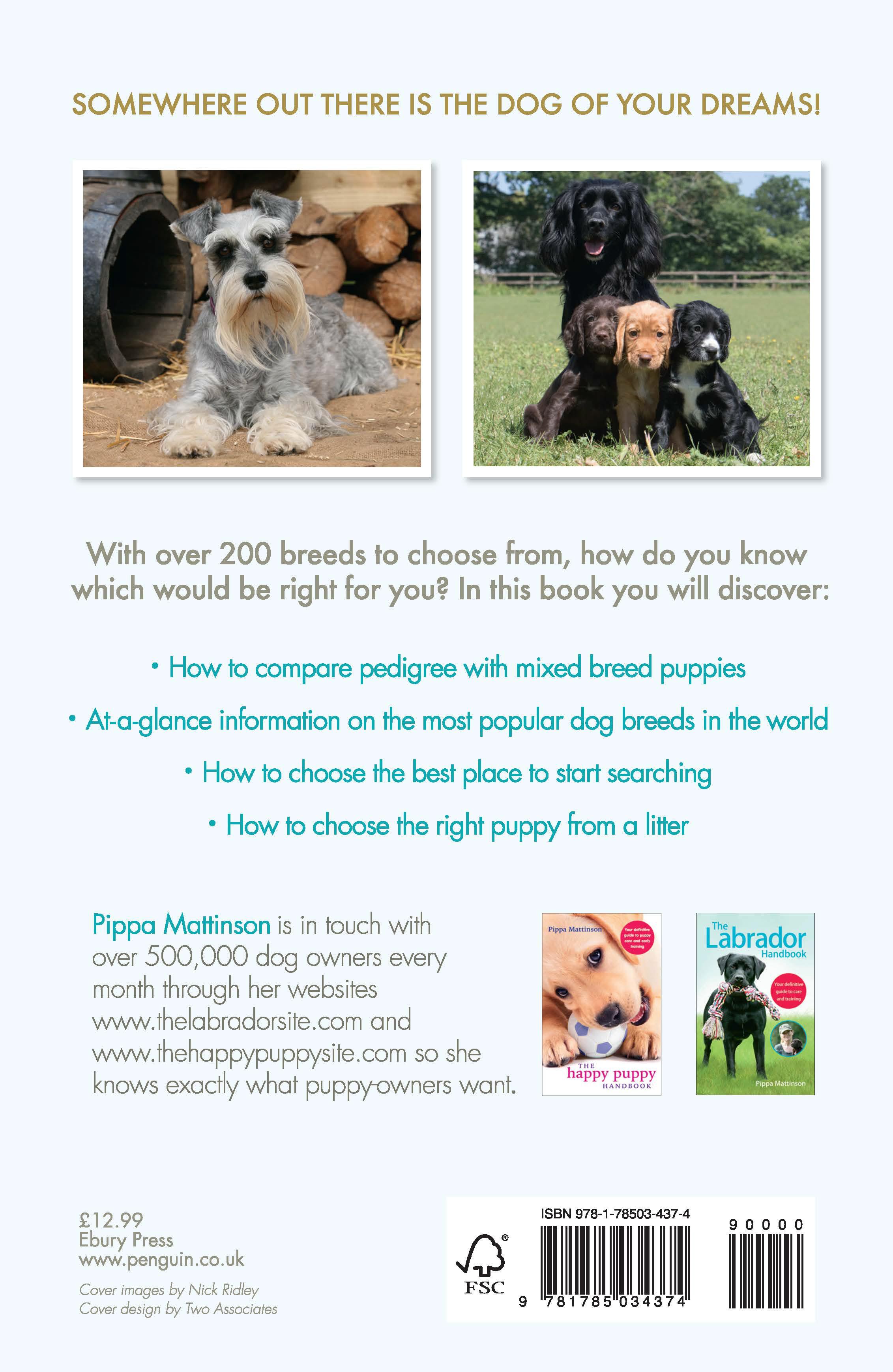 Rückseitencover Choosing the Perfect Puppy