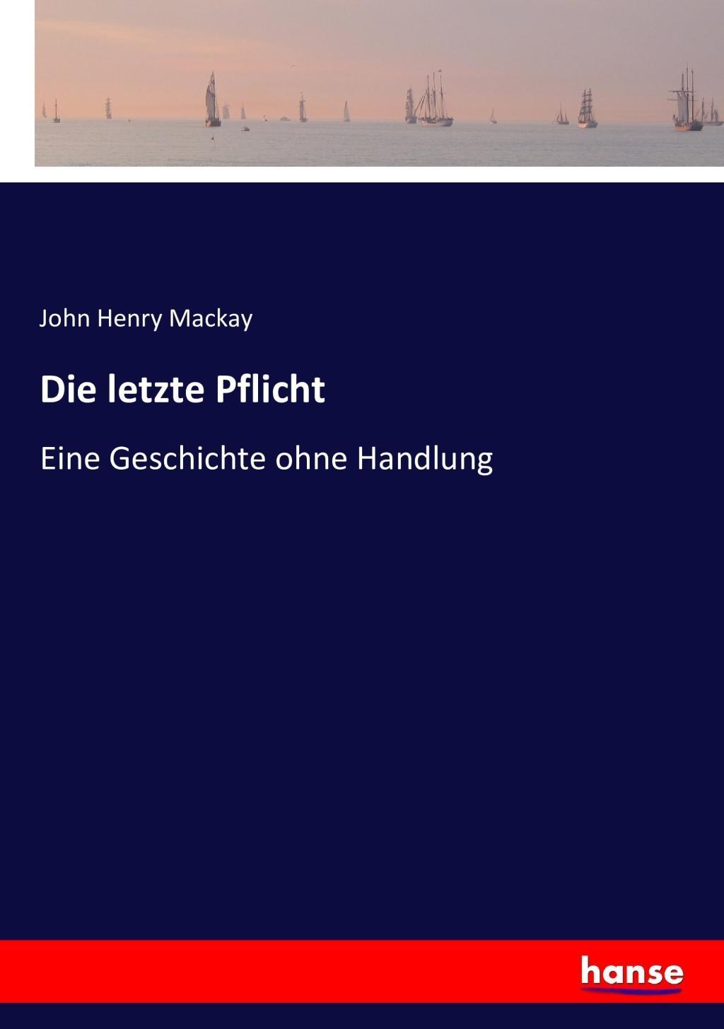 Vorderes Coverbild Die letzte Pflicht