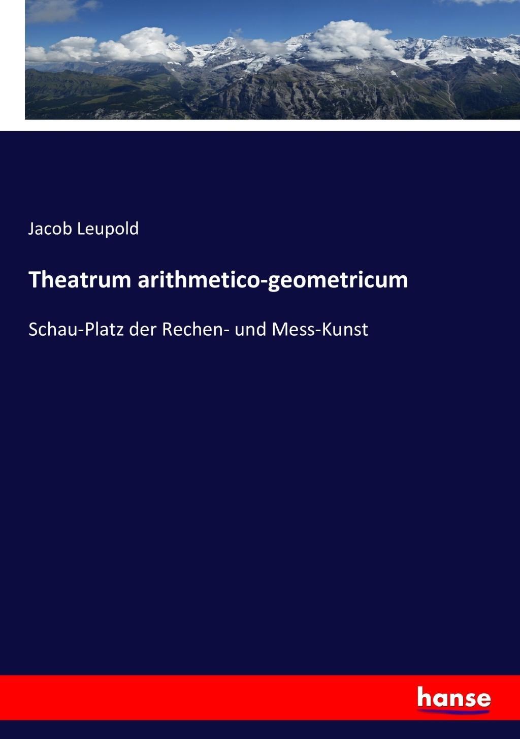 Vorderes Coverbild Theatrum arithmetico-geometricum