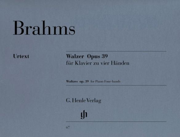 Vorderes Coverbild Brahms, Johannes - Walzer op. 39