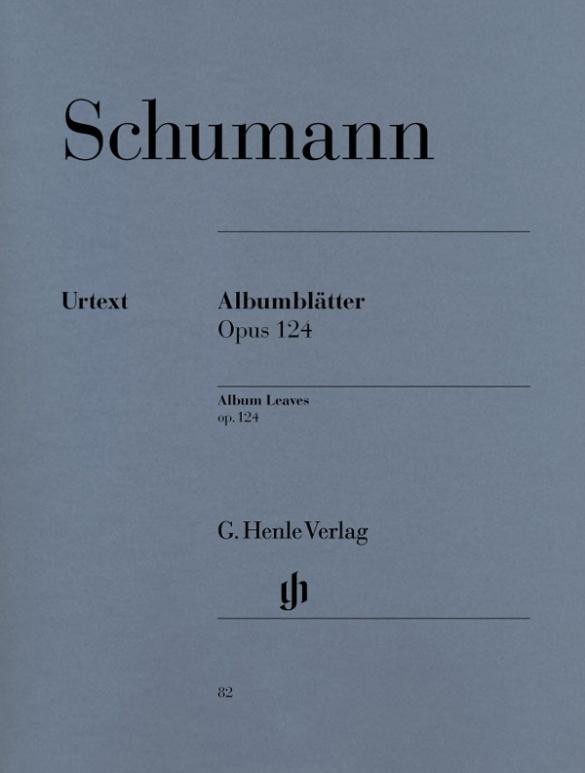 Vorderes Coverbild Schumann, Robert - Albumblätter op. 124