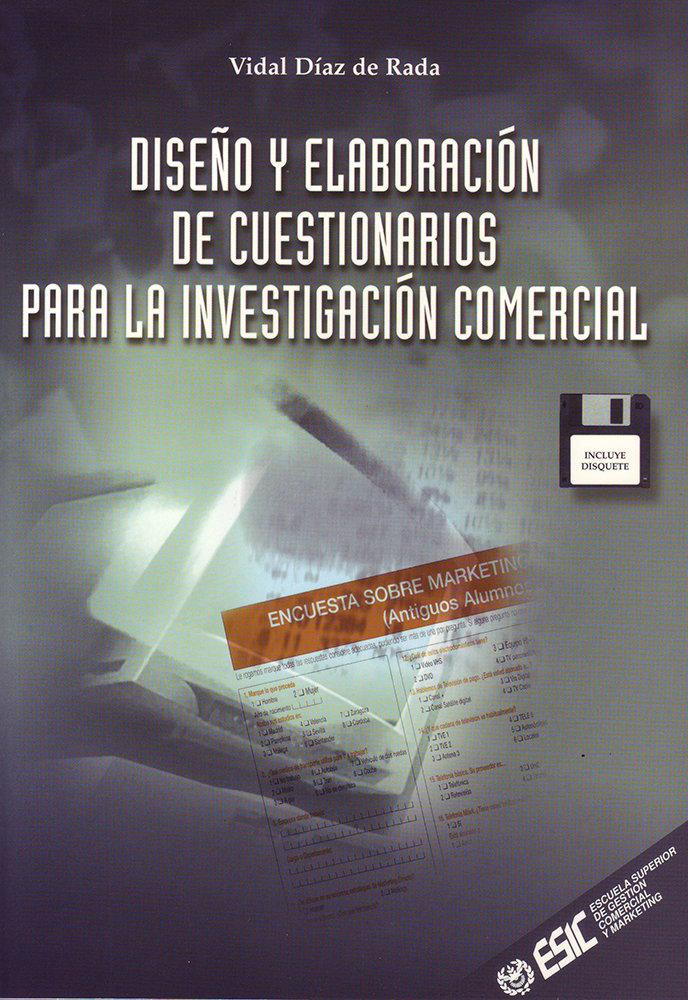 Vorderes Coverbild Diseño y elaboración de cuestionarios para la investigación comercial